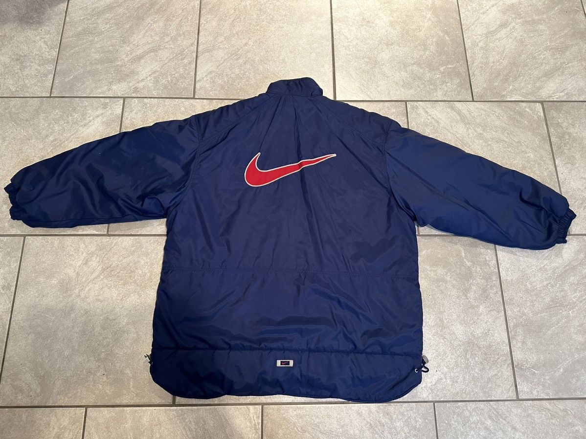 Nike × Vintage 90s Vintage Nike Swoosh Y2K Retro Coat/Jacket Size US XL / EU 56 / 4 - 3 Thumbnail