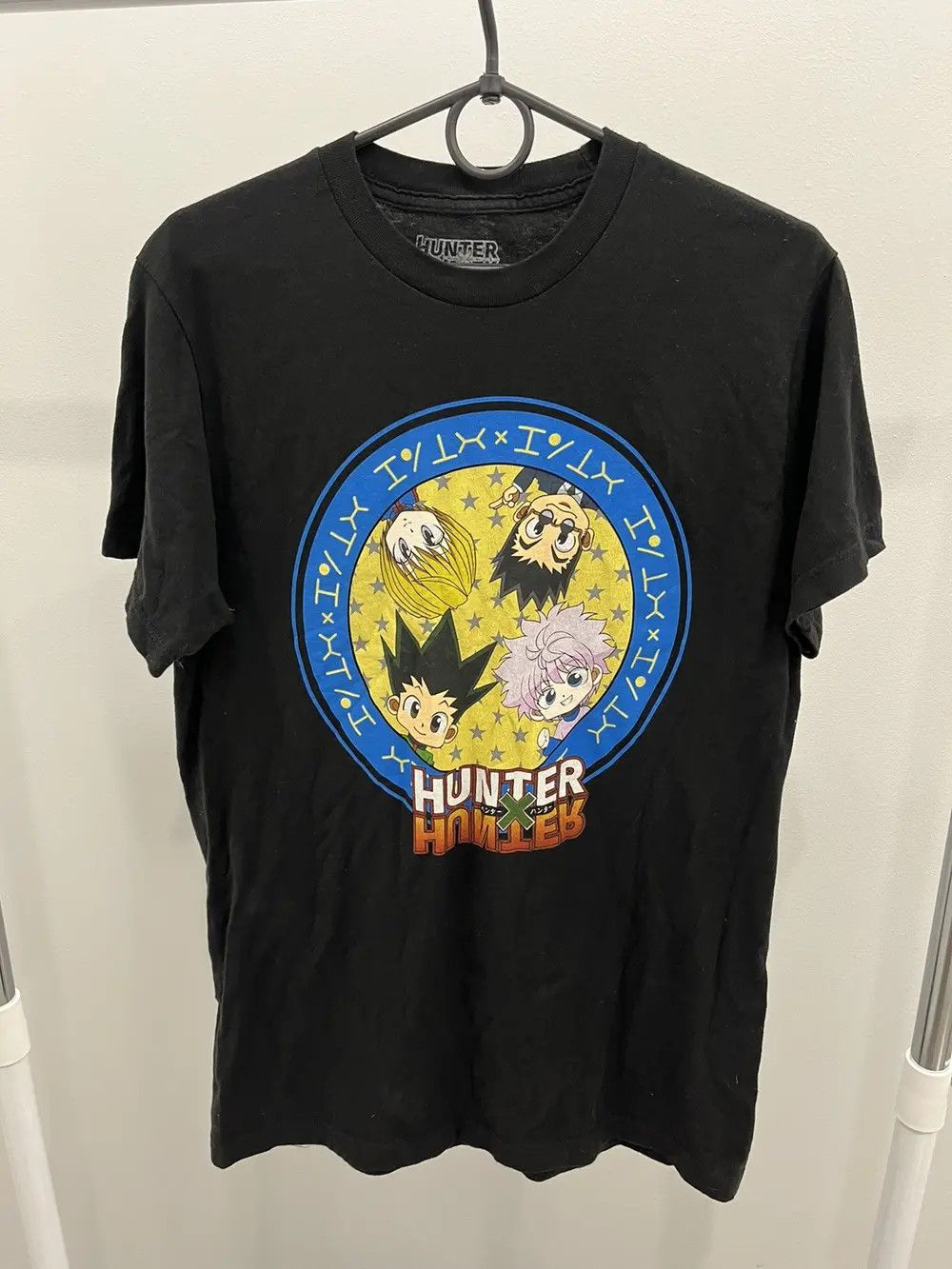 Anime Hunter X Hunter Anime Logo Black T-Shirt Tee Size US M / EU 48-50 / 2 - 1 Thumbnail