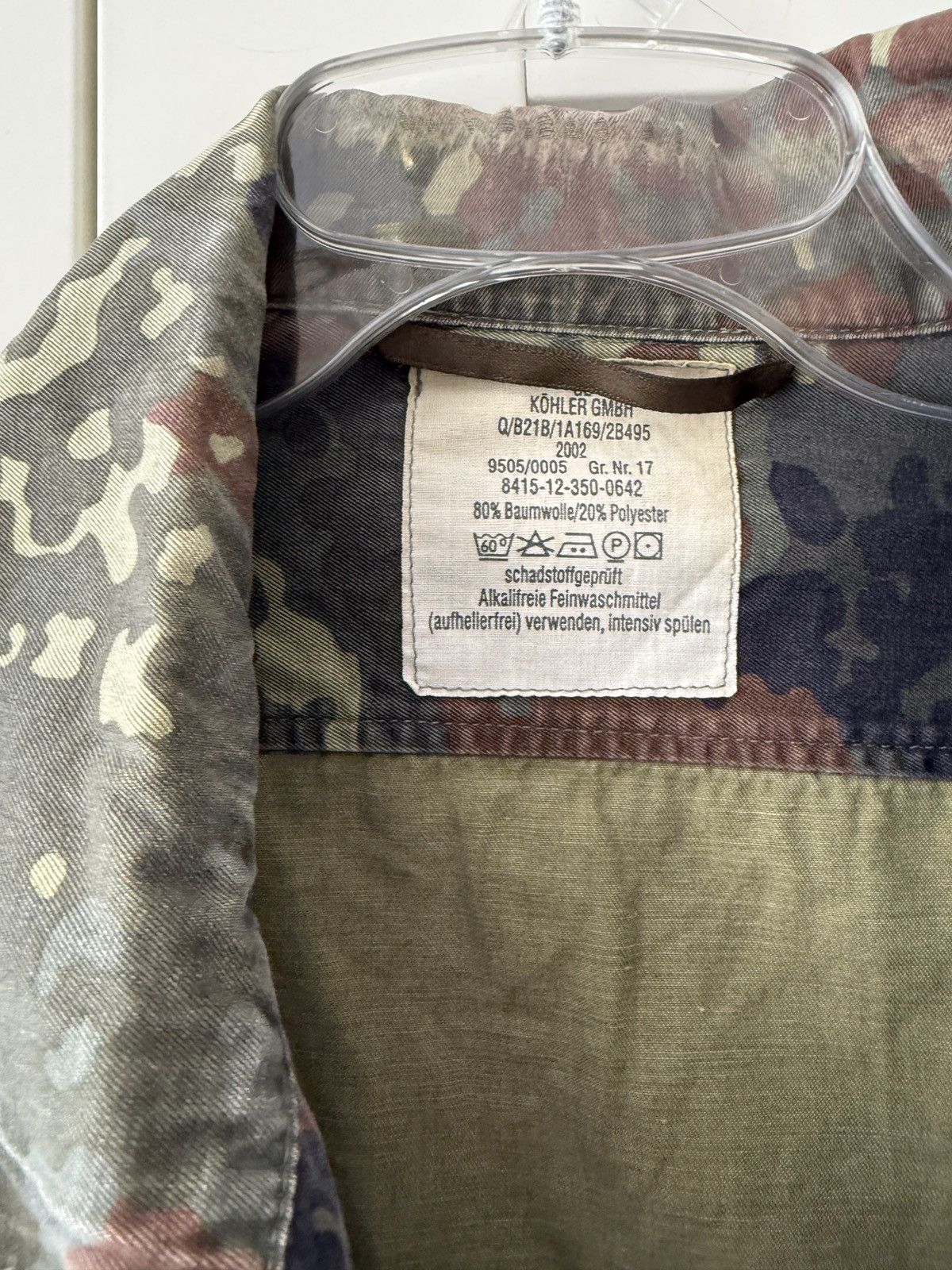Other Military German jacket moro size.L Size US L / EU 52-54 / 3 - 3 Thumbnail