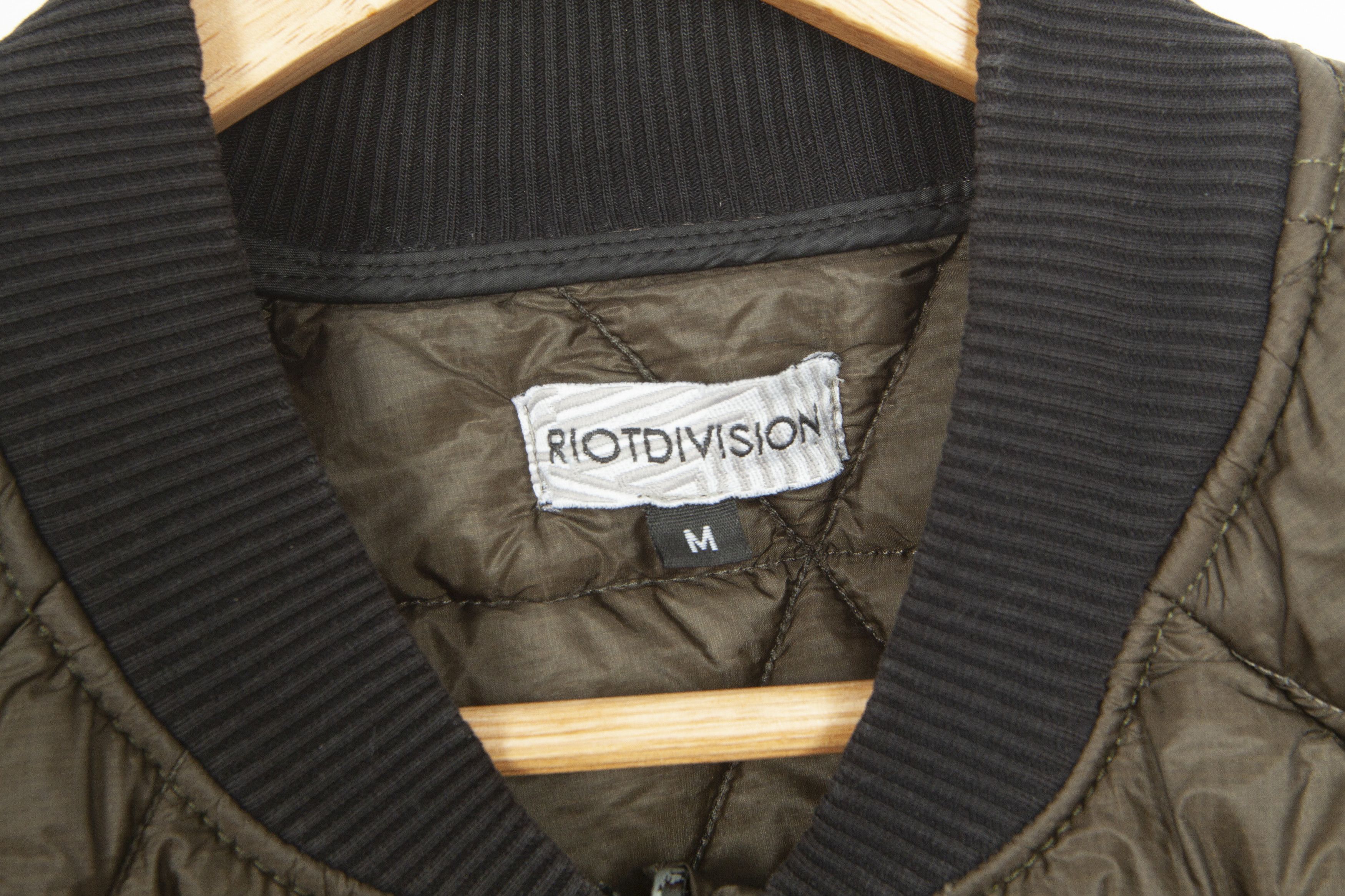 Japanese Brand × Riot Division Riot Division Quilted Military Jacket Cold Weather Liner Size US M / EU 48-50 / 2 - 7 Thumbnail