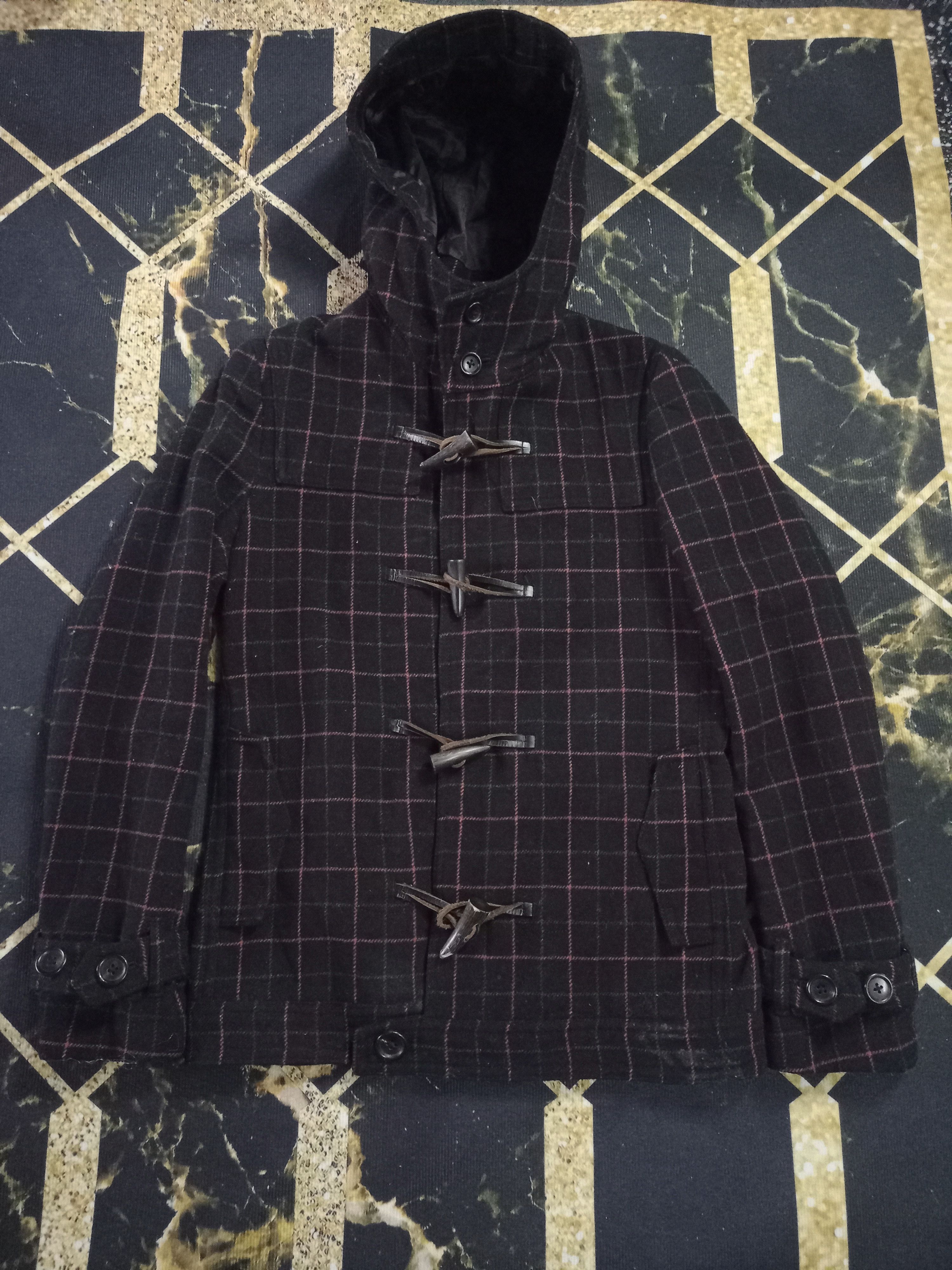 Boycott × Japanese Brand BOYCOTT WOOL HOODIES JACKET Size US M / EU 48-50 / 2 - 1 Thumbnail