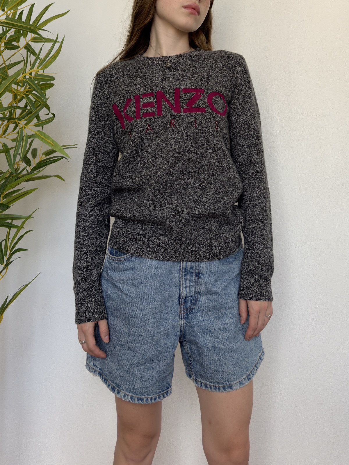 Kenzo VINTAGE KENZO CUTE WOOL SWEATER Size M / US 6-8 / IT 42-44 - 7 Thumbnail
