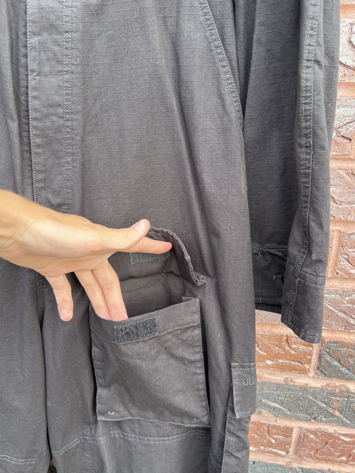 Balenciaga Balenciaga Ripstop Swing Military Cargo Pocket Jumpsuit Size US 36 / EU 52 - 7 Thumbnail