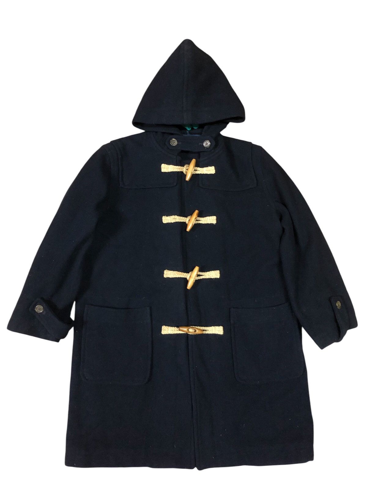 Ralph Lauren Ralph Lauren Green Label Wool Duffle Hooded Jacket Size US M / EU 48-50 / 2 - 1 Thumbnail