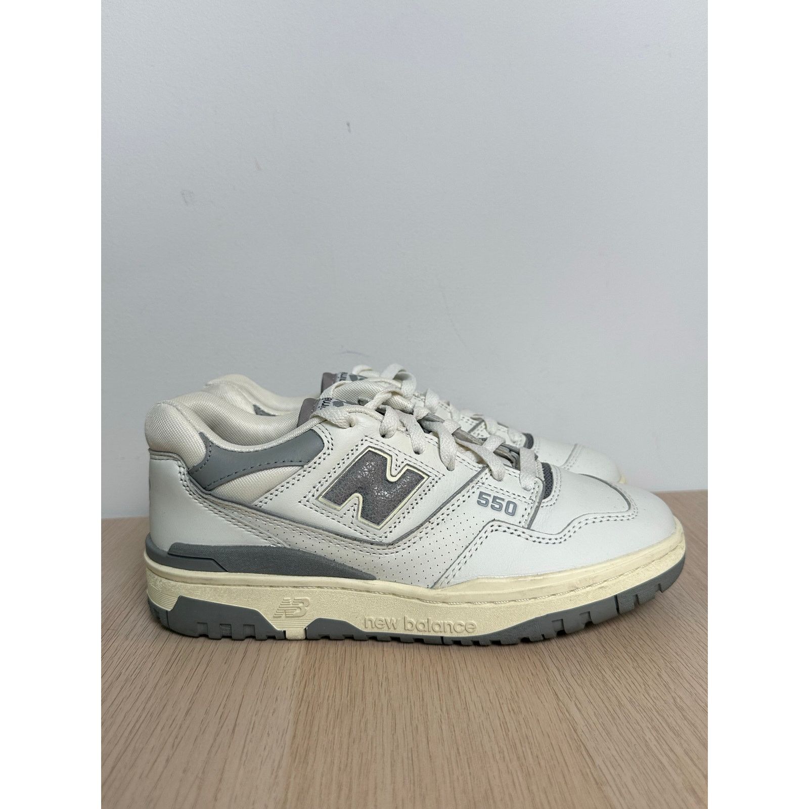 New Balance New Balance x Aime Leon Dore 550 White Grey - Size 7M - Mint Size US 7 / EU 40 - 1 Thumbnail