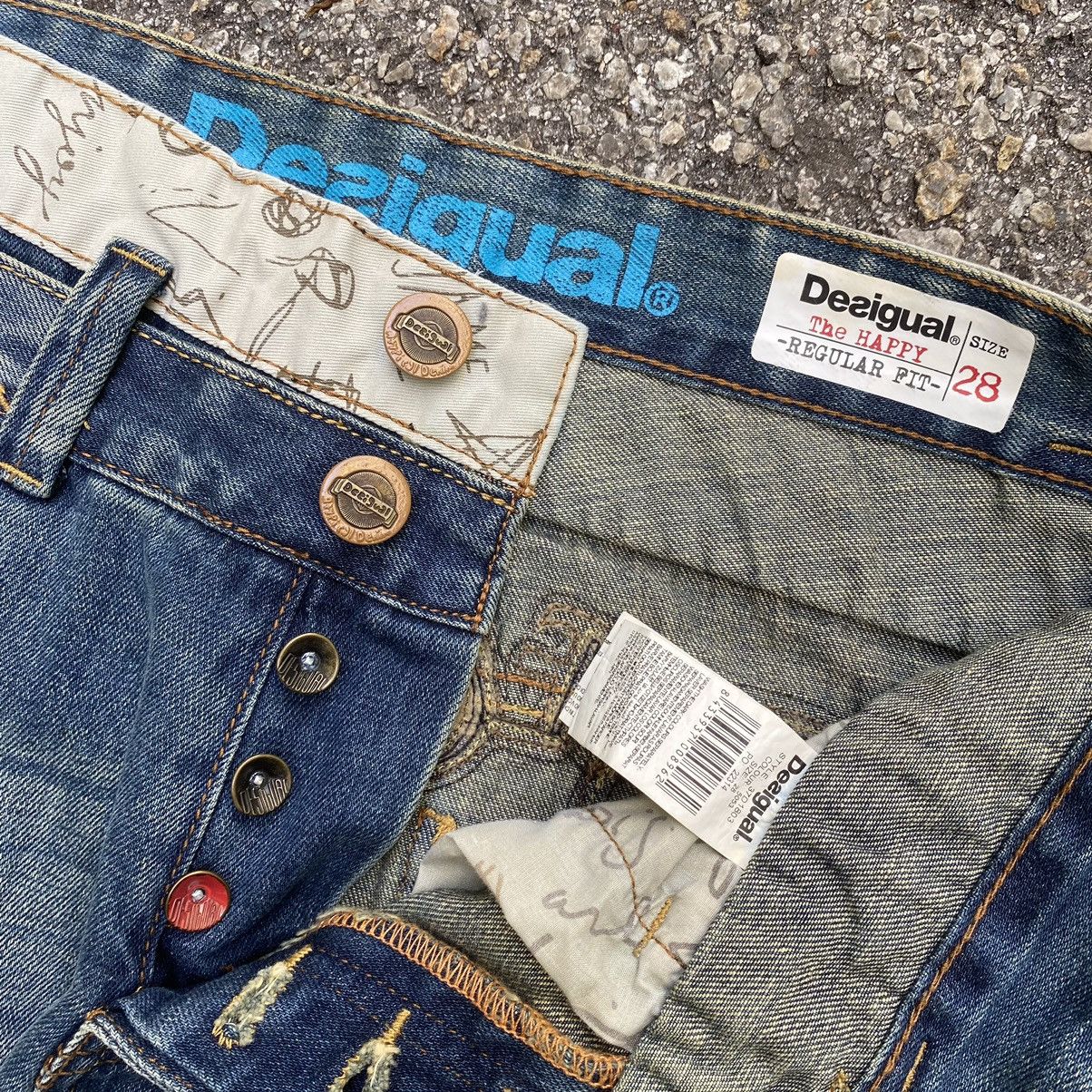 Desigual DESIGUAL JEANS NICE DESIGN Size US 28 / EU 44 - 6 Thumbnail