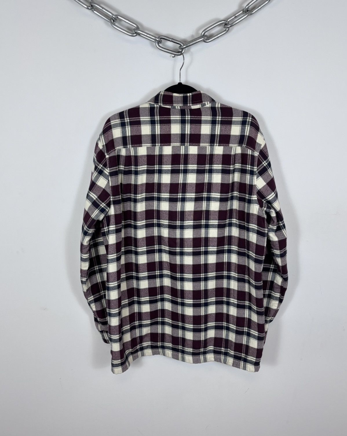 L.L. Bean L.L. Bean Vintage Plaid Check Fleece Lined Flannel Shirt Size US M / EU 48-50 / 2 - 15 Thumbnail