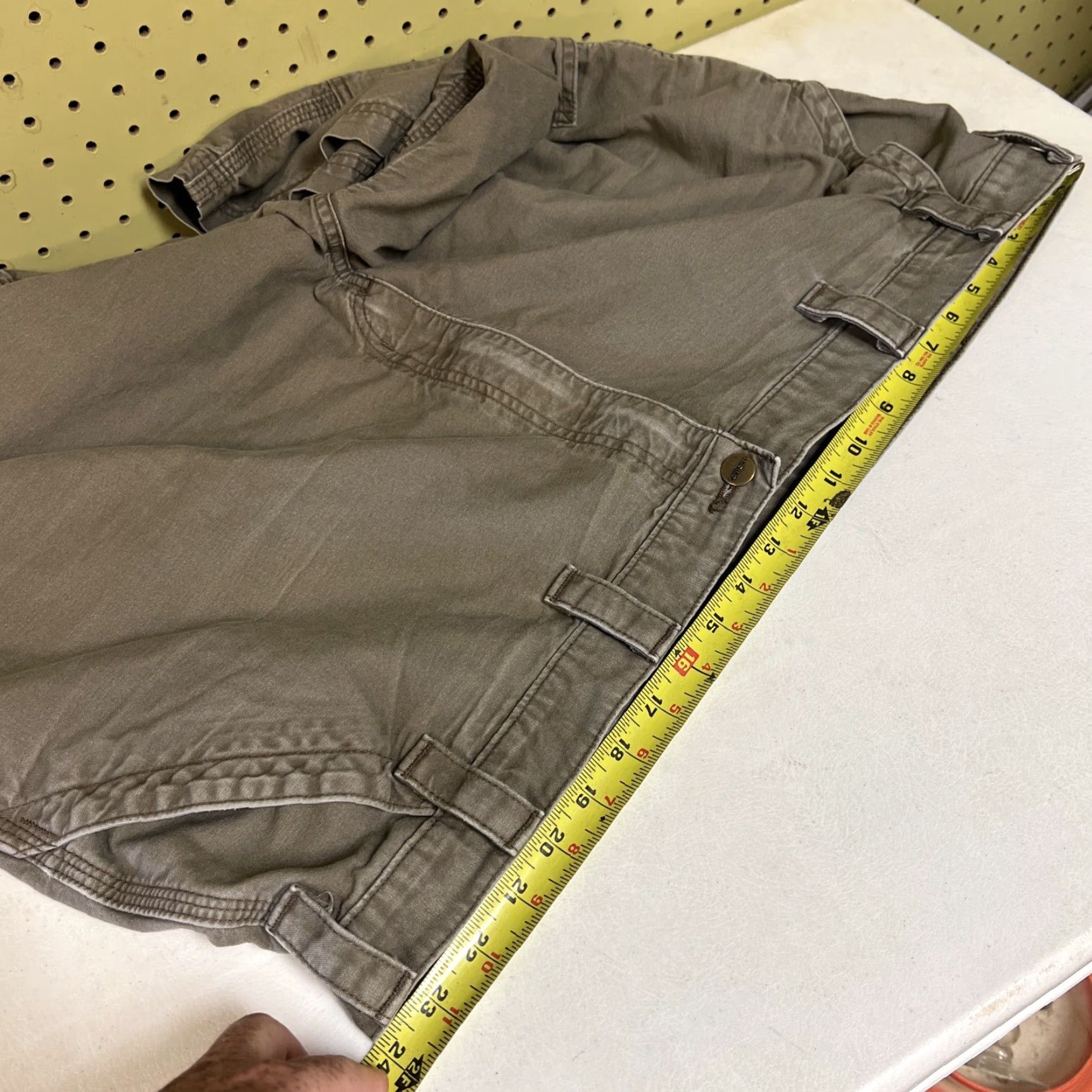 Carhartt Carhartt Shorts Cargo Workwear Mens Size 48 Brown Original Fit 10in Inseam Canvas Cotton Pockets Logo Front Flat Front Size US 32 / EU 48 - 7 Thumbnail