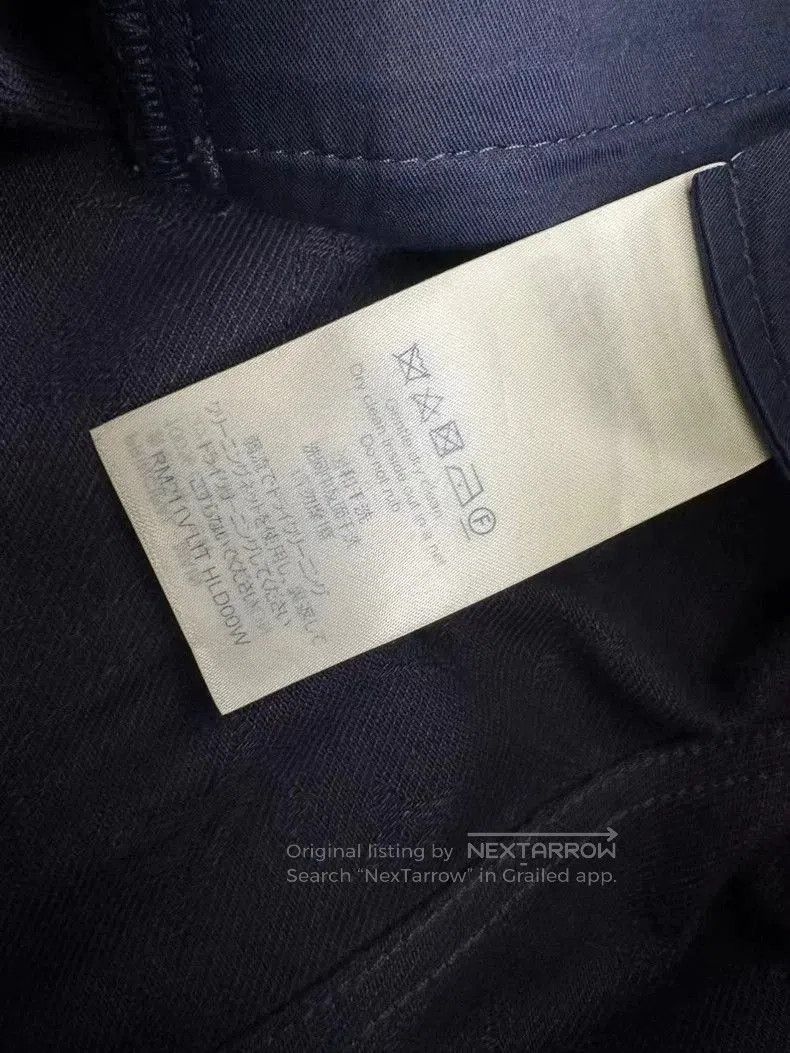 Louis Vuitton Louis Vuitton LV Presbyterian dark ink leather jeans. Size US 34 / EU 50 - 9 Thumbnail