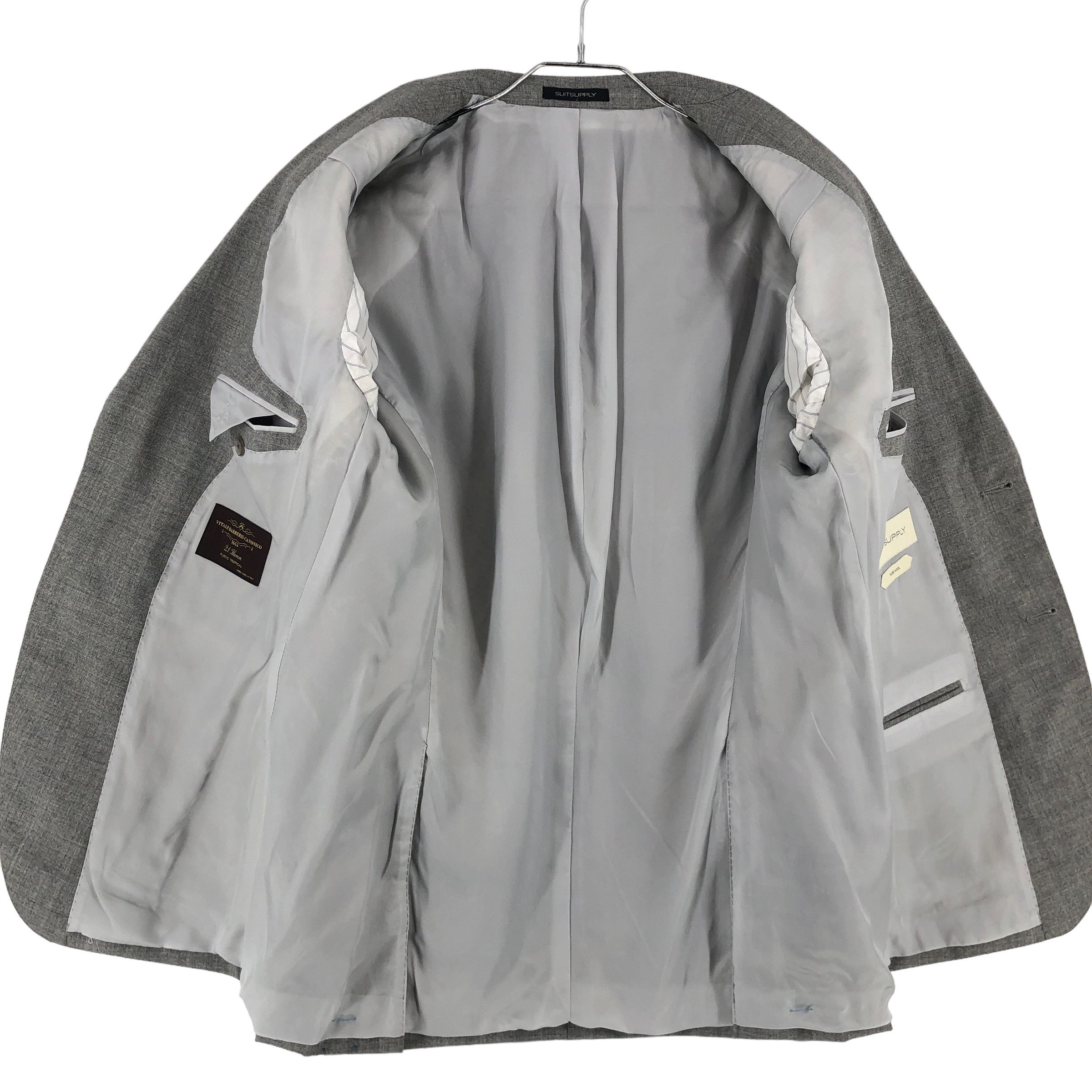 Suitsupply Lazio Single Breasted Wool Blazer Size EU:52; UK:42; US:42S Size 42S - 3 Thumbnail