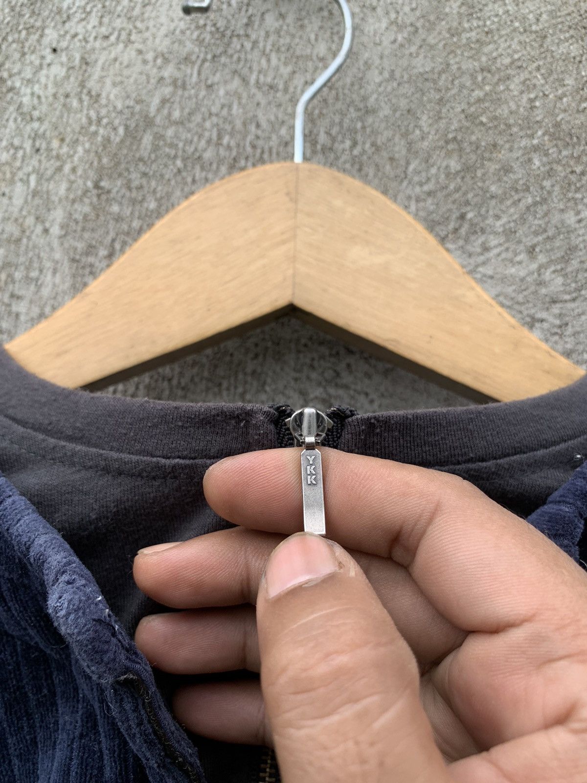 If Six Was Nine × Japanese Brand × Le Grande Bleu (L.G.B.) Y2k thruxton double layer velour corduroy grunge longsleeve Size US M / EU 48-50 / 2 - 5 Thumbnail