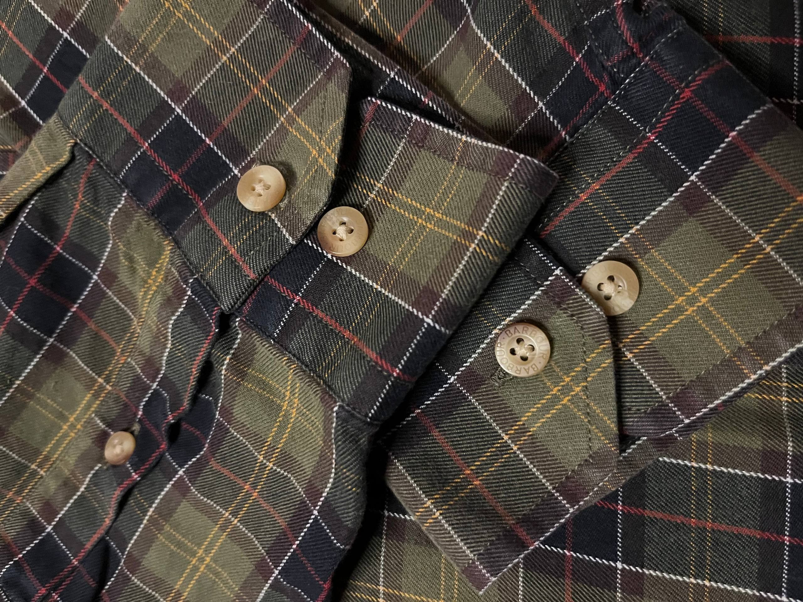 Barbour VTG Barbour Tartan Classic Button Down Casual Baggy Shirt Size US XXL / EU 58 / 5 - 8 Thumbnail