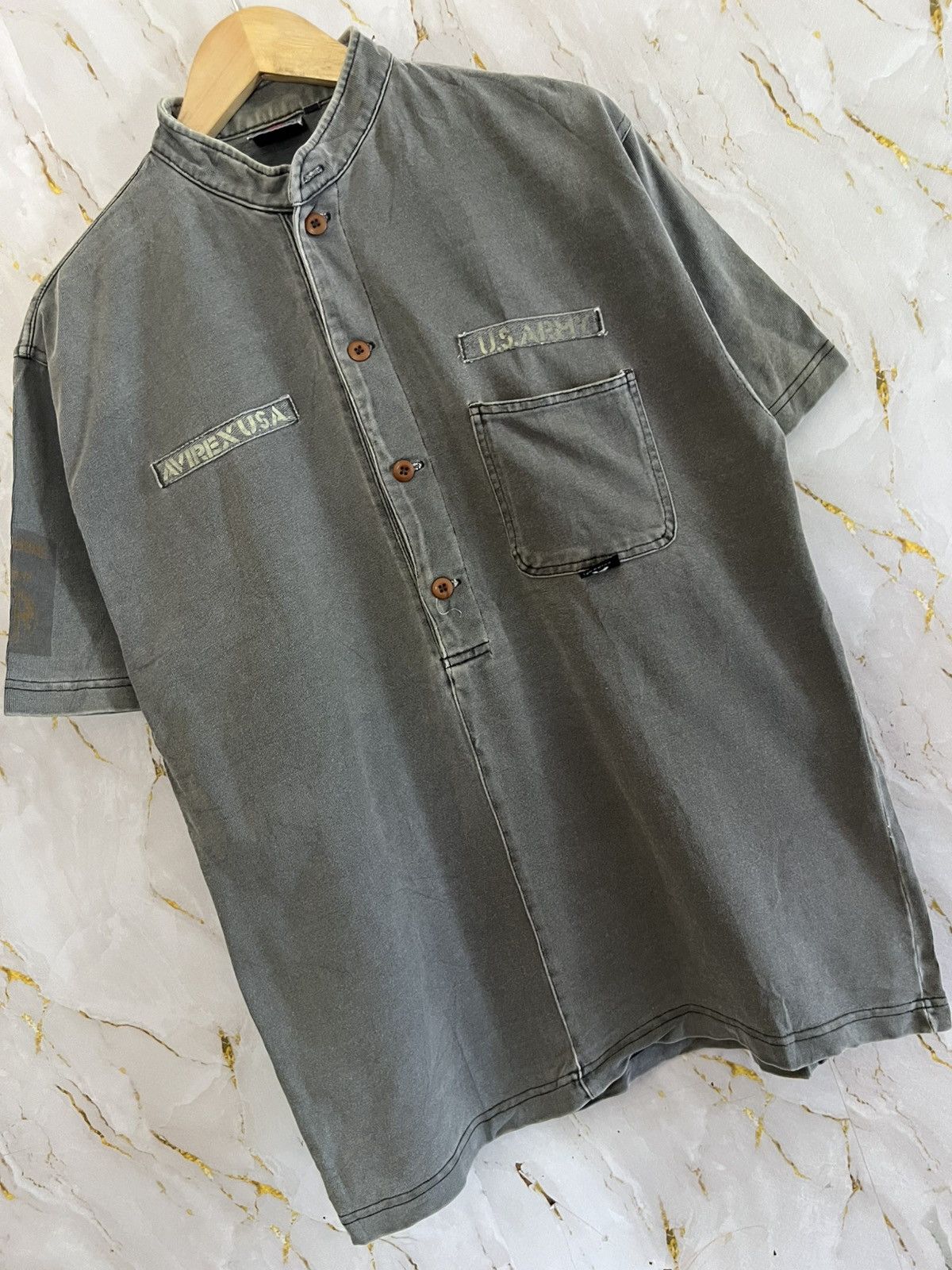 Avirex Vintage Avirex T-Shirt –Rare 90s Streetwear /Hip-Hop Archive Size US L / EU 52-54 / 3 - 3 Thumbnail