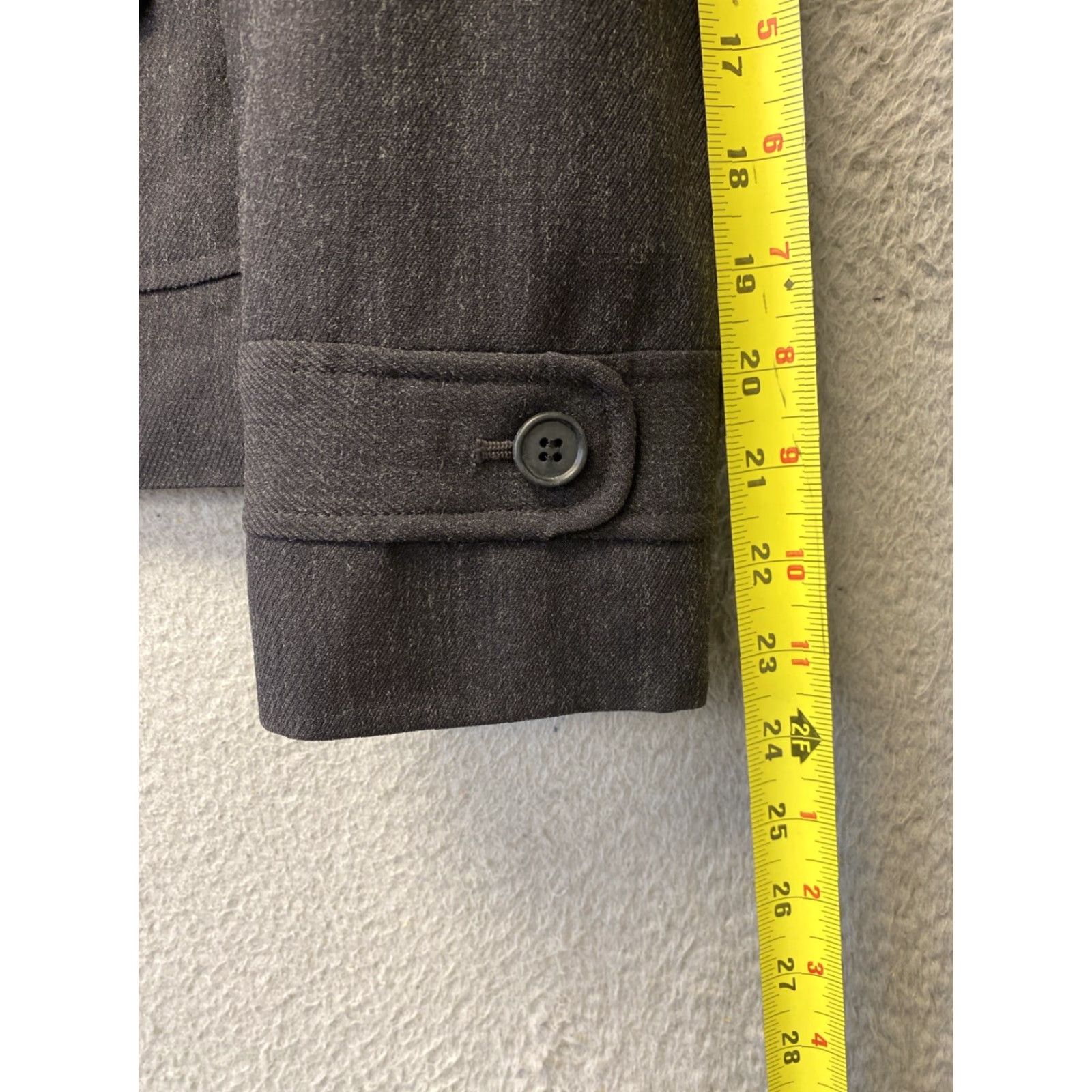 Loft Loft Blazer 14P Womens Gray Button Up Long Sleeve Lined Size XL / US 12-14 / IT 48-50 - 6 Thumbnail