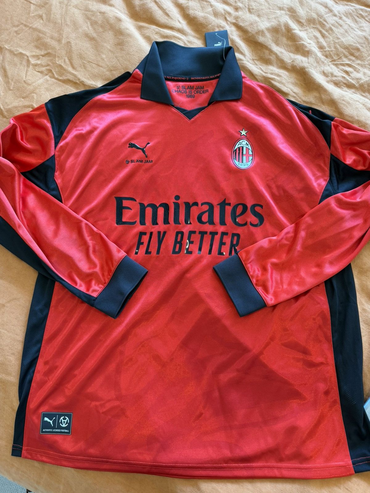 Other Slam Jam x AC Milan x Limited Edition Longsleeve Jersey For Size US M / EU 48-50 / 2 - 1 Thumbnail