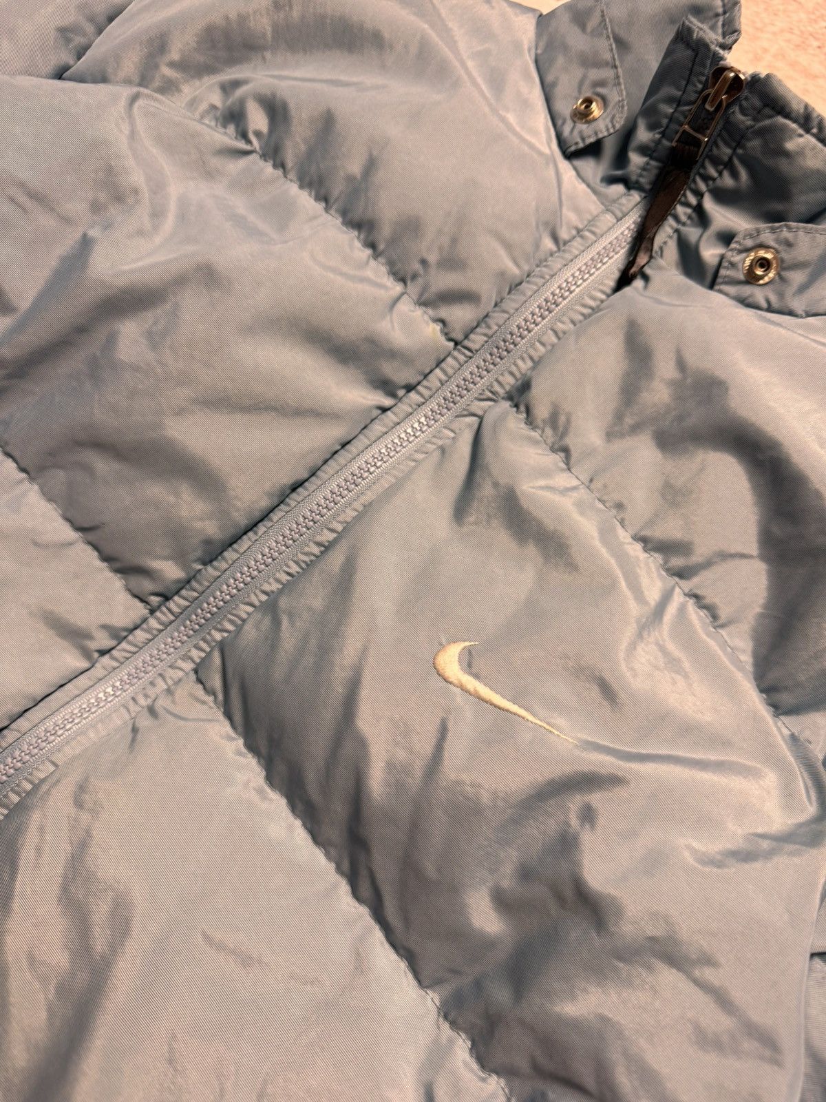 Nike × Nike ACG NIKE PUFFER DOWN BASIC LOGO OVERSIZE NYLON JACKET Size US L / EU 52-54 / 3 - 4 Thumbnail