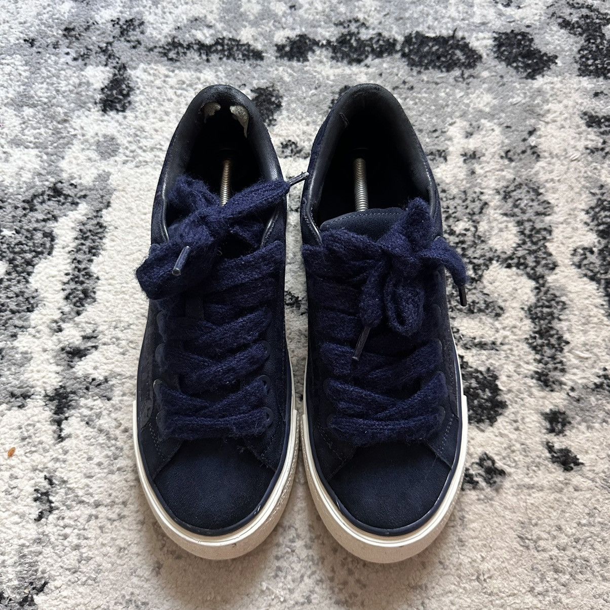 DENIM TEARS × Dior Dior Tears B33 Blue Oblique Denim Peace Sneakers Size US 9.5 / EU 42-43 - 3 Thumbnail