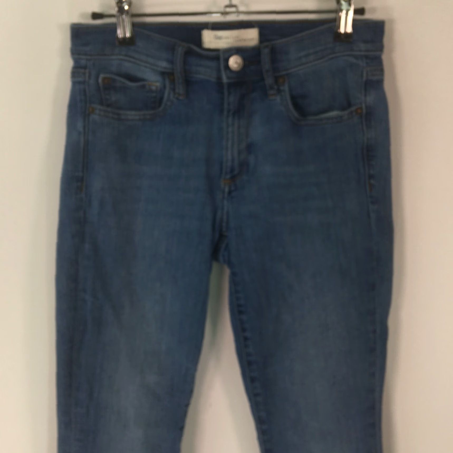 Gap Gap Jeans Womens Casual Regular Straight Flat Front Blue Denim Size 27 Short Regular Women Mens? Size 27" / US 4 / IT 40 - 4 Thumbnail