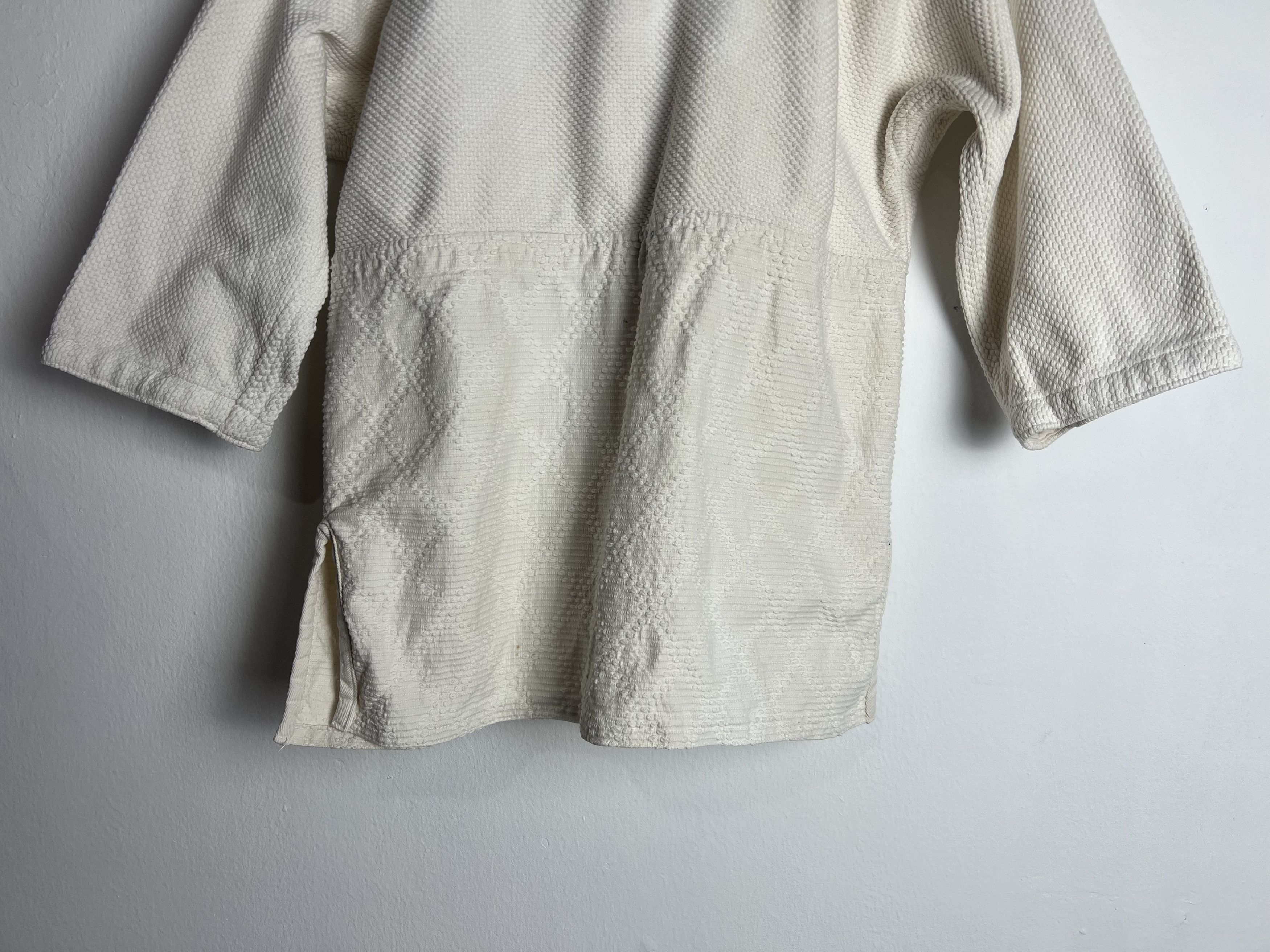 Vintage Vintage Dyed Sakura White Sashiko Kimono Size US M / EU 48-50 / 2 - 9 Thumbnail