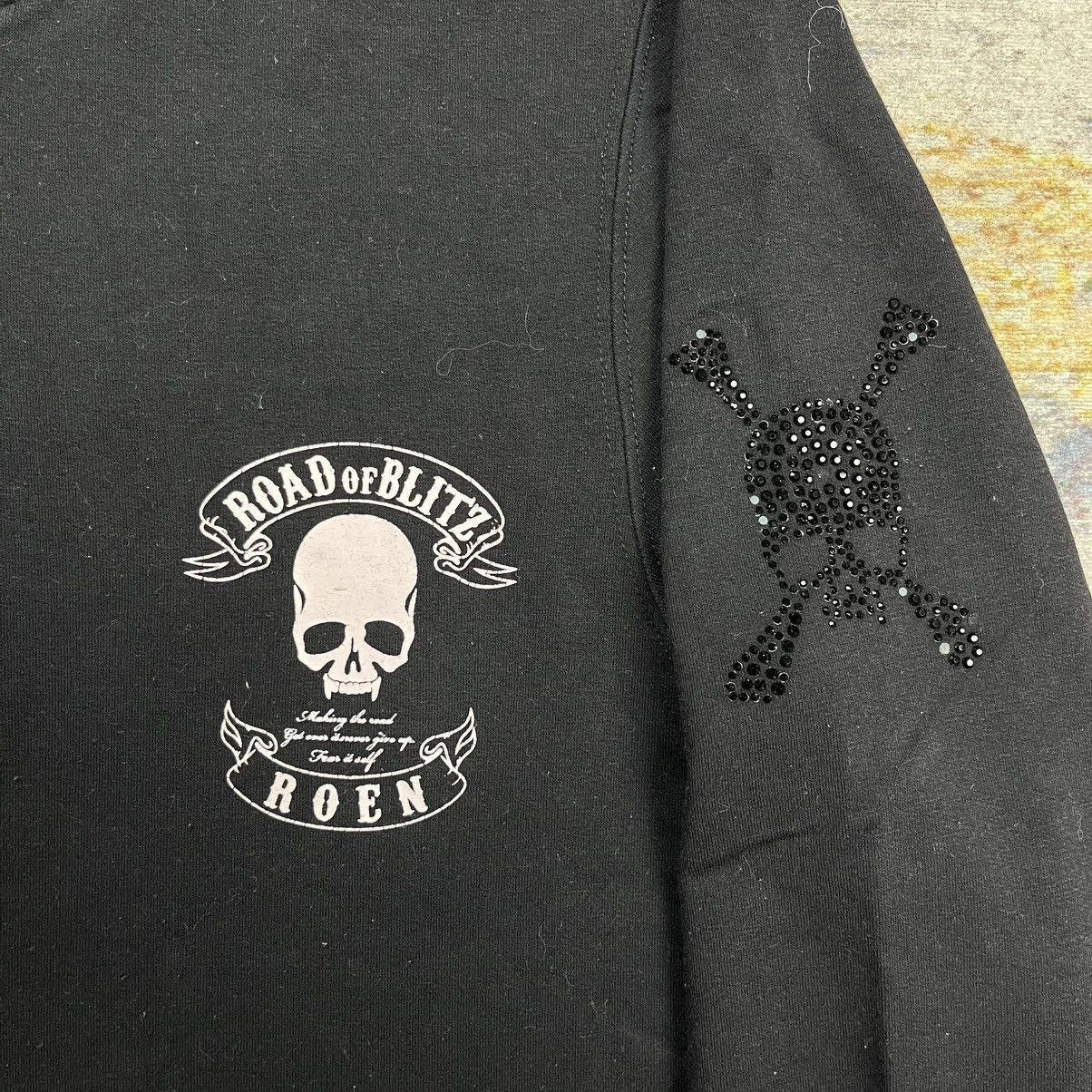 Roen Roen “ road of blitz “ skull zip hoodie Size US M / EU 48-50 / 2 - 3 Thumbnail