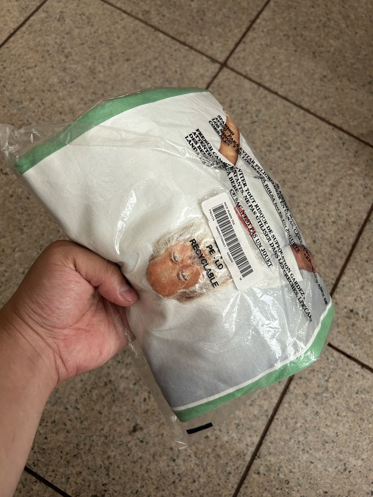 Supreme Supreme Rick Rubin Tee Green Size US M / EU 48-50 / 2 - 1 Thumbnail