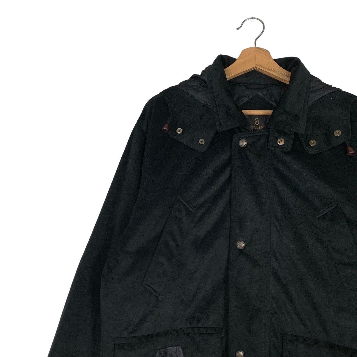 Gianni Valentino GIANNI VALENTINO Four Pocket Hooded Jacket #0648-C30 Size US S / EU 44-46 / 1 - 6 Thumbnail
