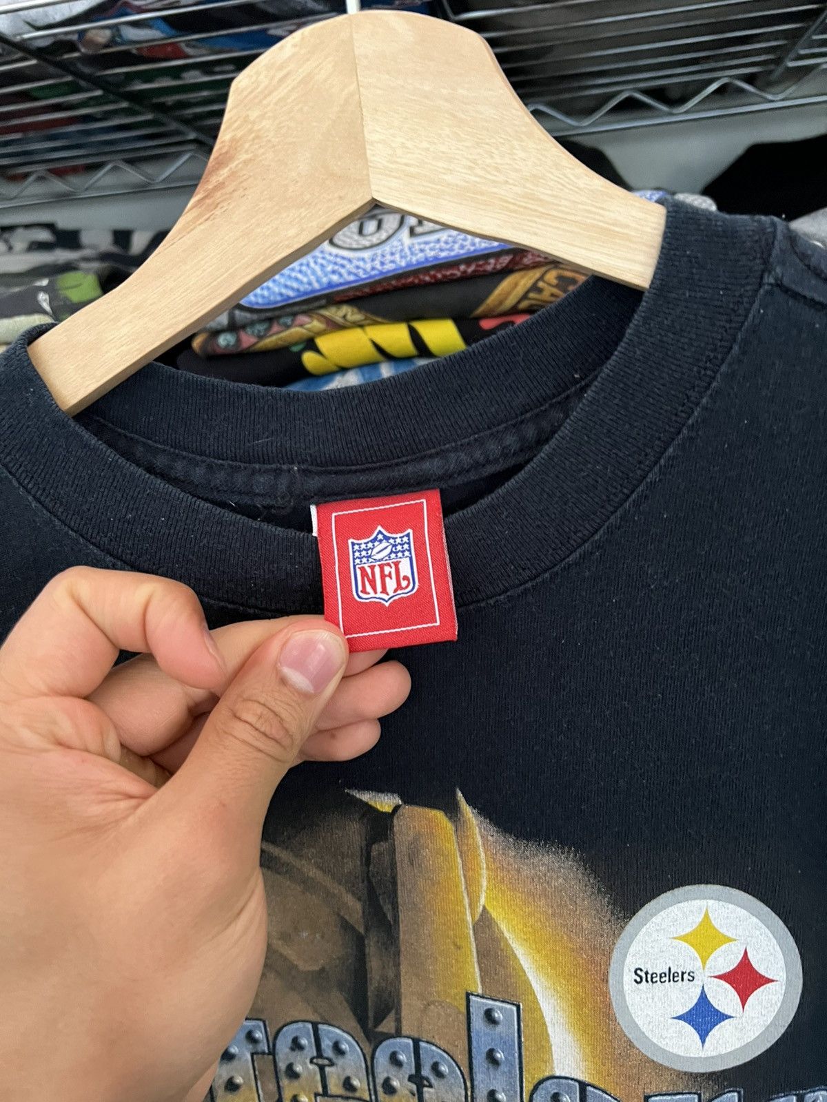 NFL 2000s Pittsburgh Steelers Gold Super Bowl Team Tee Size US S / EU 44-46 / 1 - 2 Thumbnail