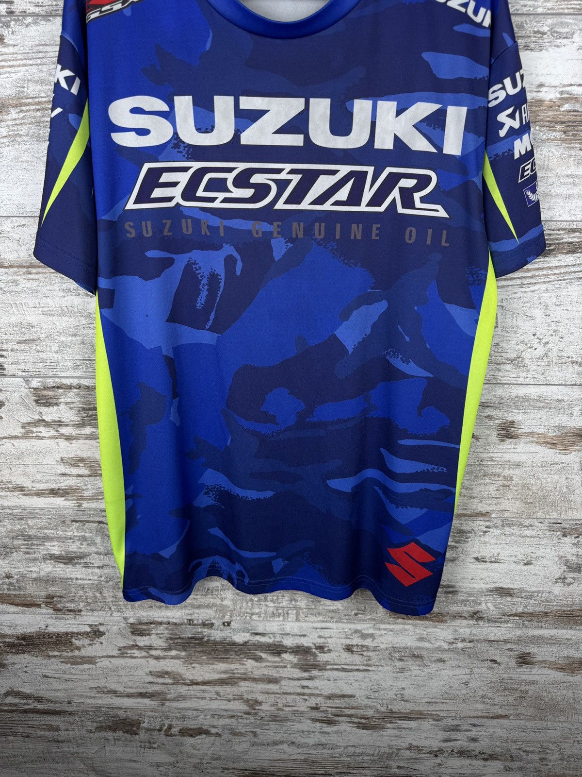 Vintage Mens Vintage Suzuki racing T-shirt tee rare size L Size US L / EU 52-54 / 3 - 4 Thumbnail