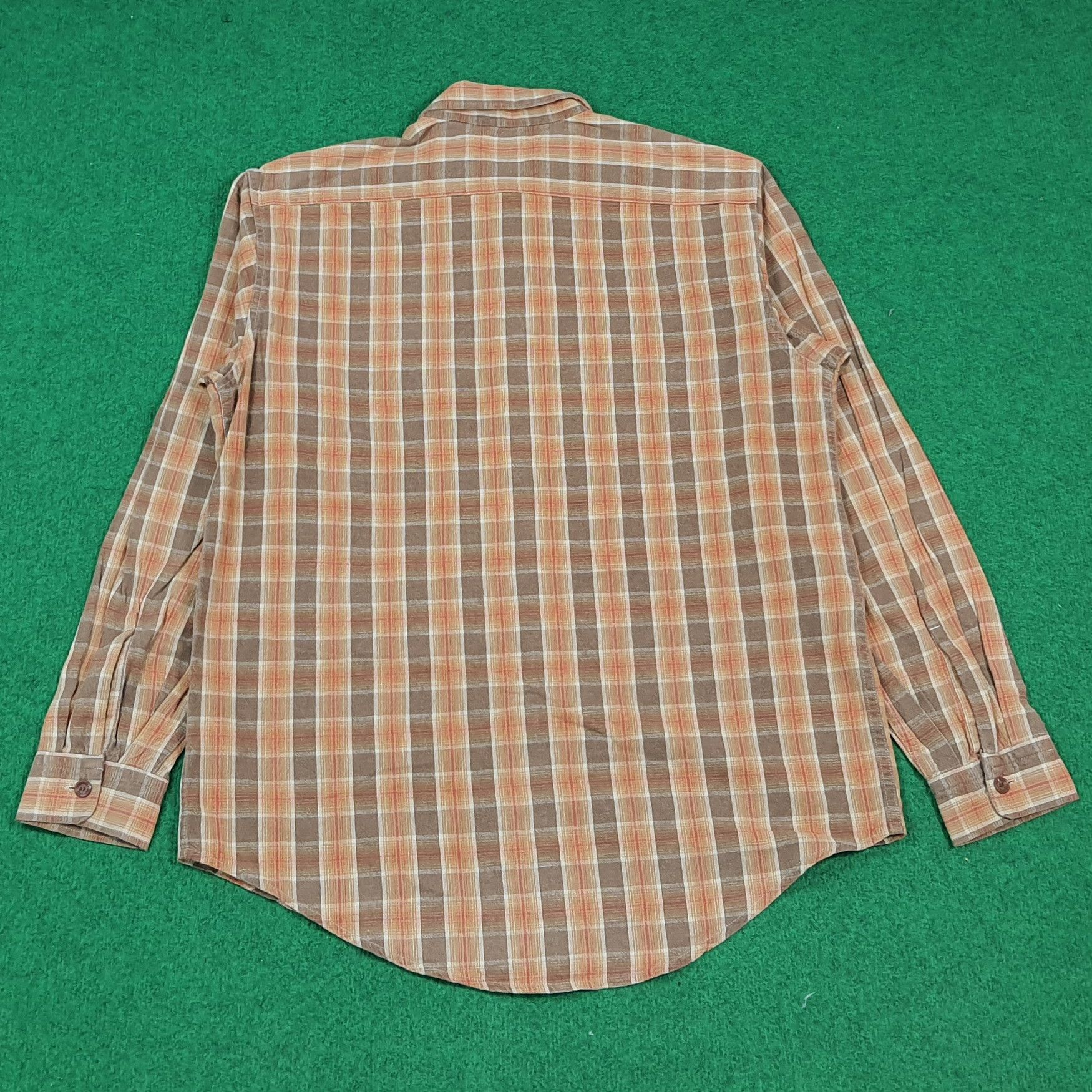 Sugar Cane Vintage Sugar Cane Japan Flannel Button Up Shirt C294N42 Size US M / EU 48-50 / 2 - 3 Thumbnail