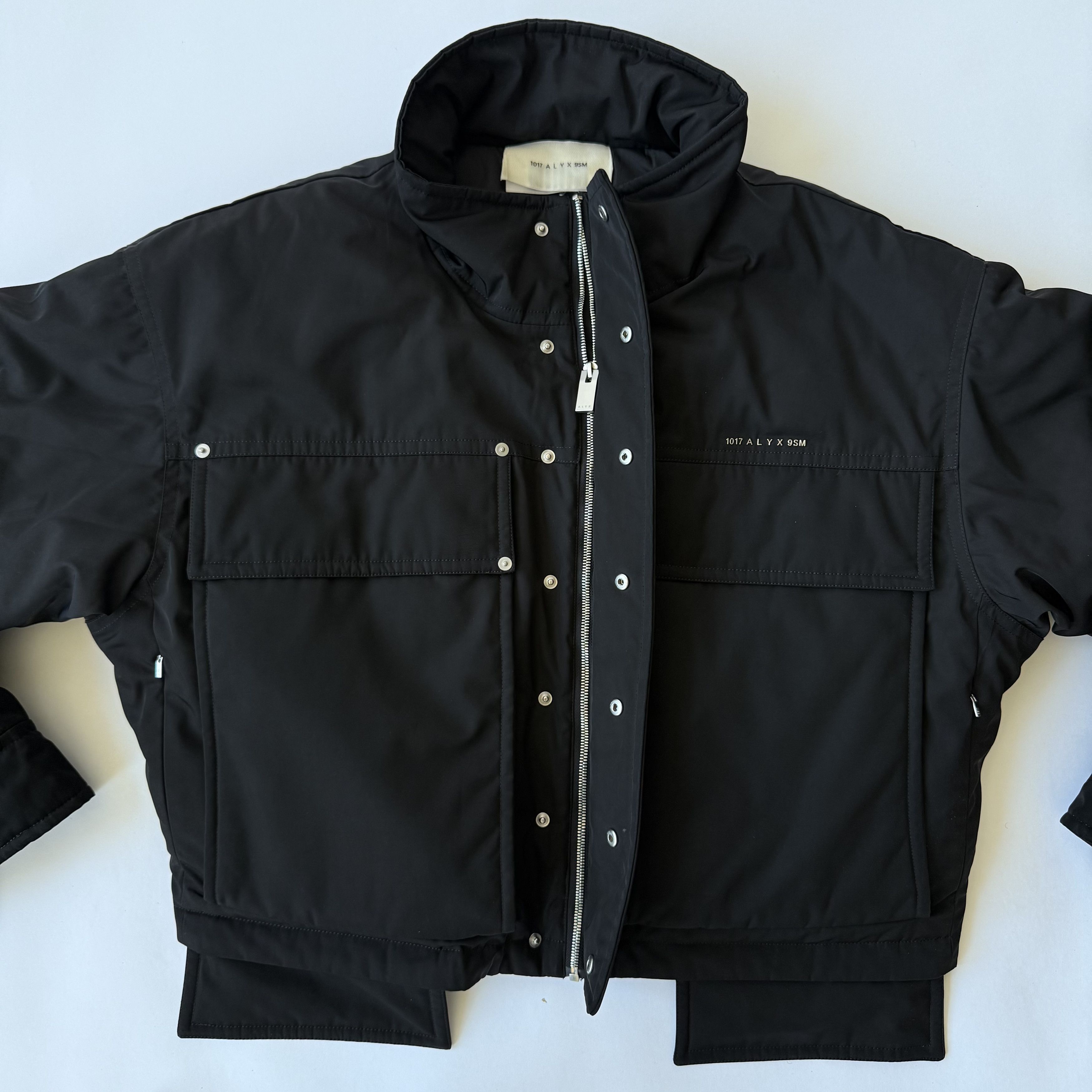 1017 ALYX 9SM 1017 ALYX 9SM Black Aviator Bomber Jacket Size US XL / EU 56 / 4 - 3 Thumbnail