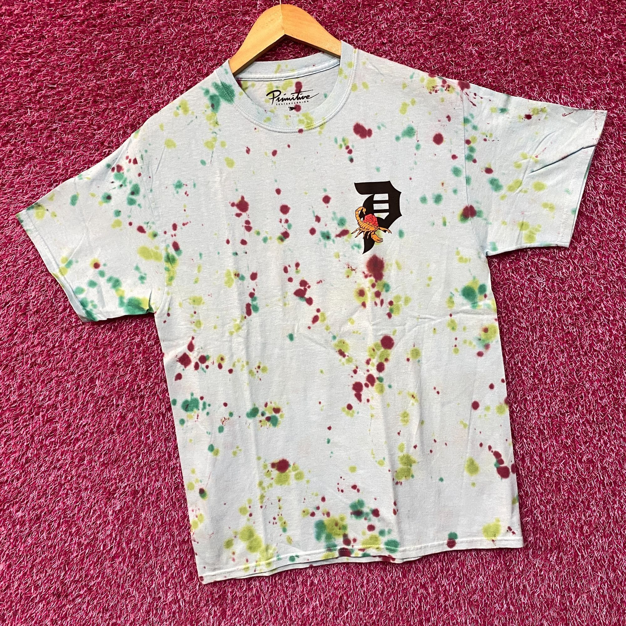 Primitive Primitive Dirty P Scorpion Tie Dye T-Shirt Small Size US S / EU 44-46 / 1 - 3 Thumbnail