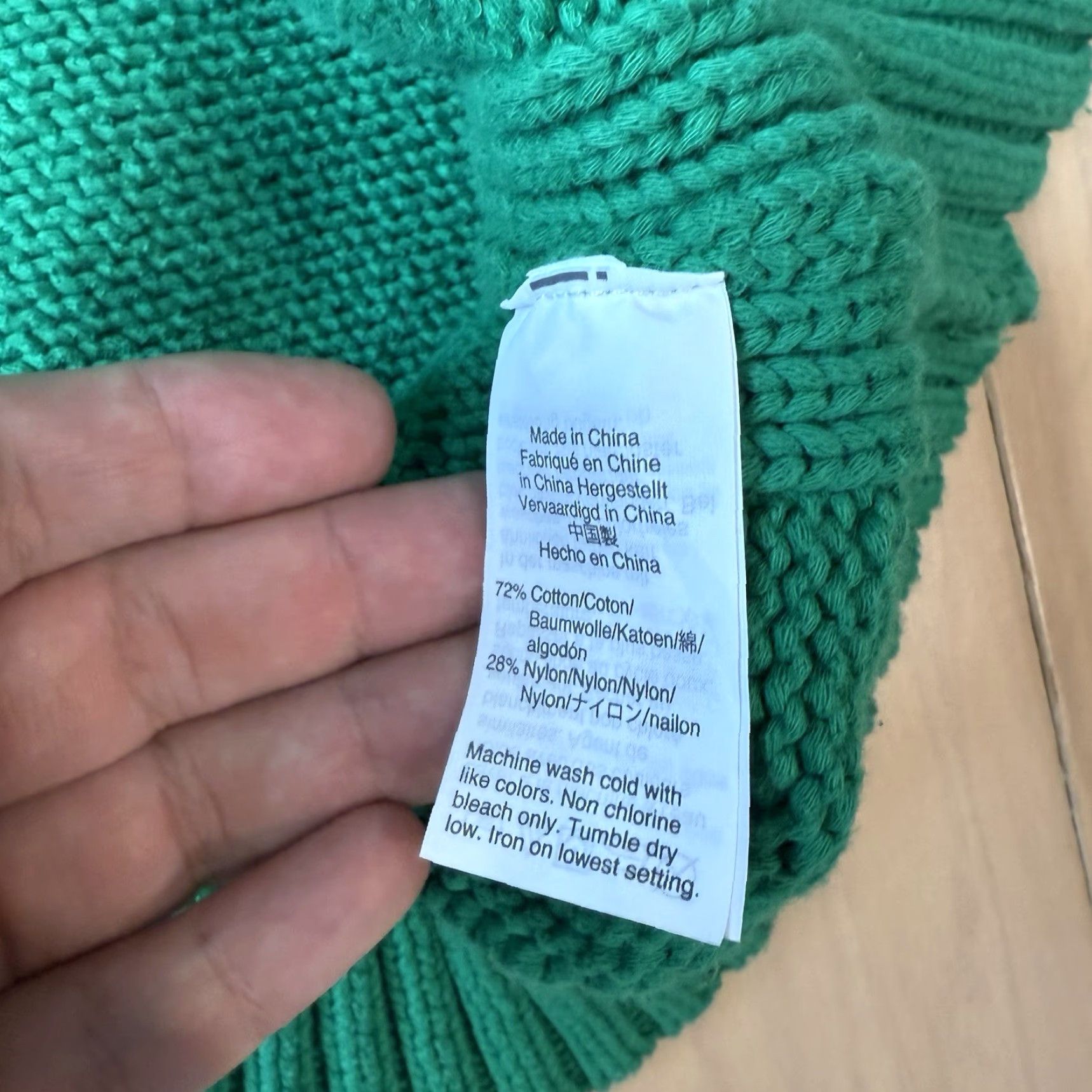 J.Crew J Crew Rollneck Sweater Women's XS Green Oarsman Minimalist Cotton Pullover Size XS / US 0-2 / IT 36-38 - 7 Thumbnail