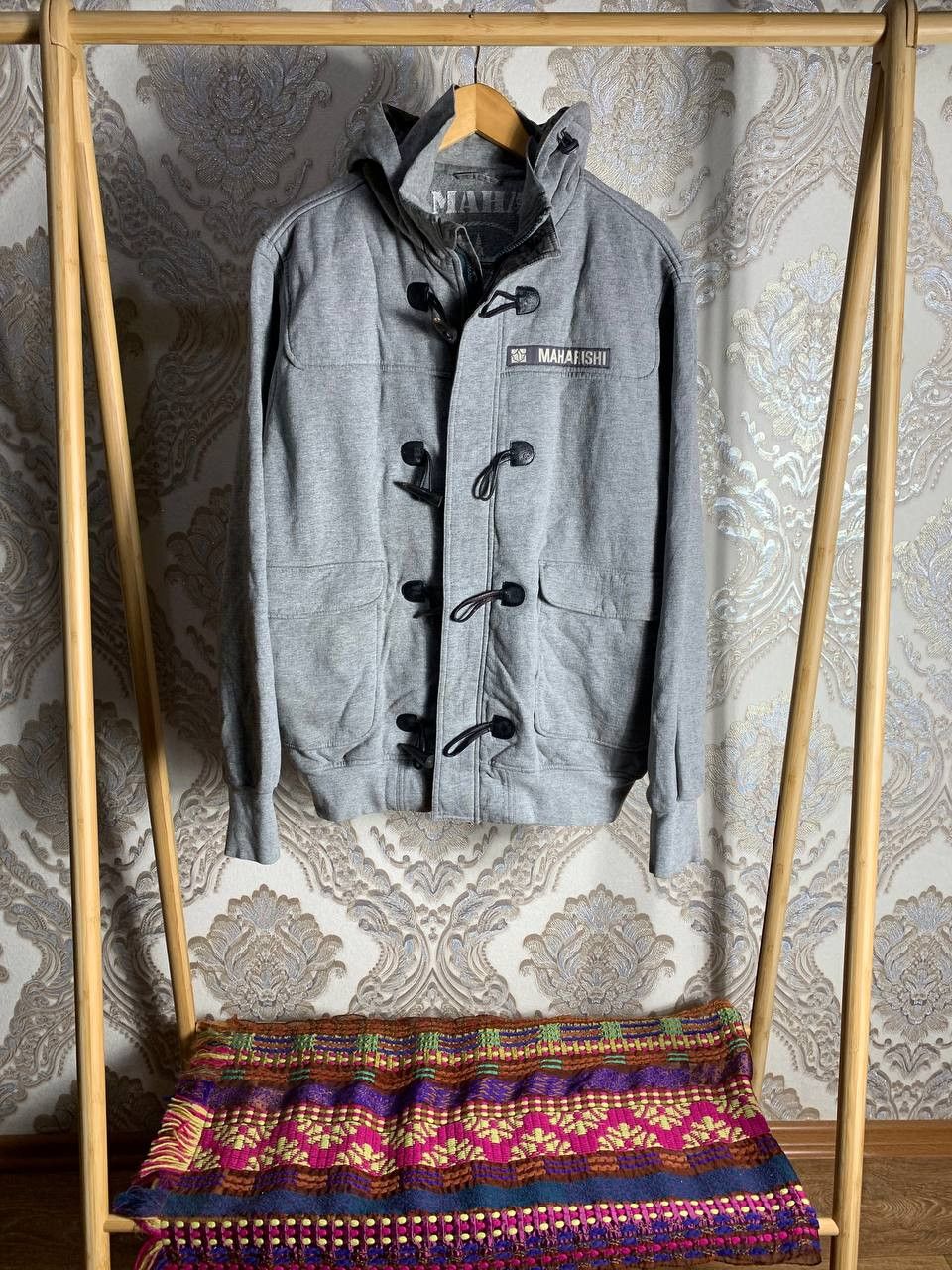 Maharishi Vintage Maharishi Designer Cardigan Jacket Retro Y2K 90s Size US XL / EU 56 / 4 - 2 Thumbnail