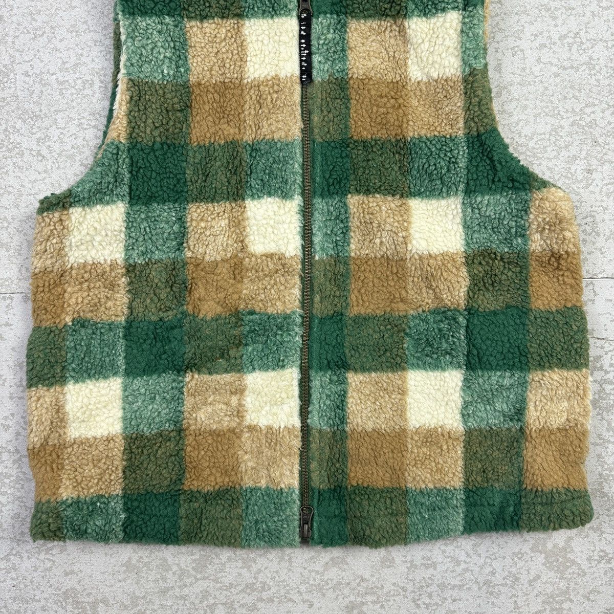 Ne-Net Né-net Bear Plaid Fleece Hoodie Vest Jacket Size US S / EU 44-46 / 1 - 4 Thumbnail