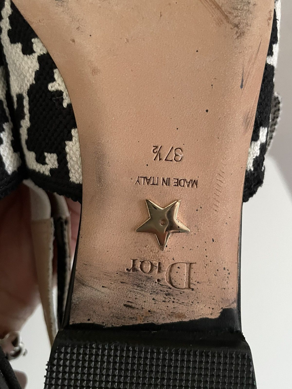 Dior CHRISTIAN DIOR J’ADIOR SANDALS Size US 6.5 / IT 36.5 - 8 Thumbnail