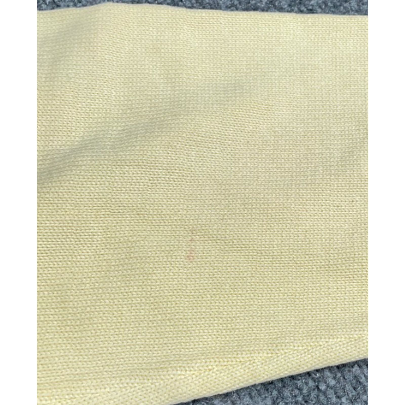 Izod VINTAGE IZOD Sweater Shirt Adult Large Pale Yellow 80s Country Club Embroidered V-Neck Pullover Mens Size US L / EU 52-54 / 3 - 7 Thumbnail