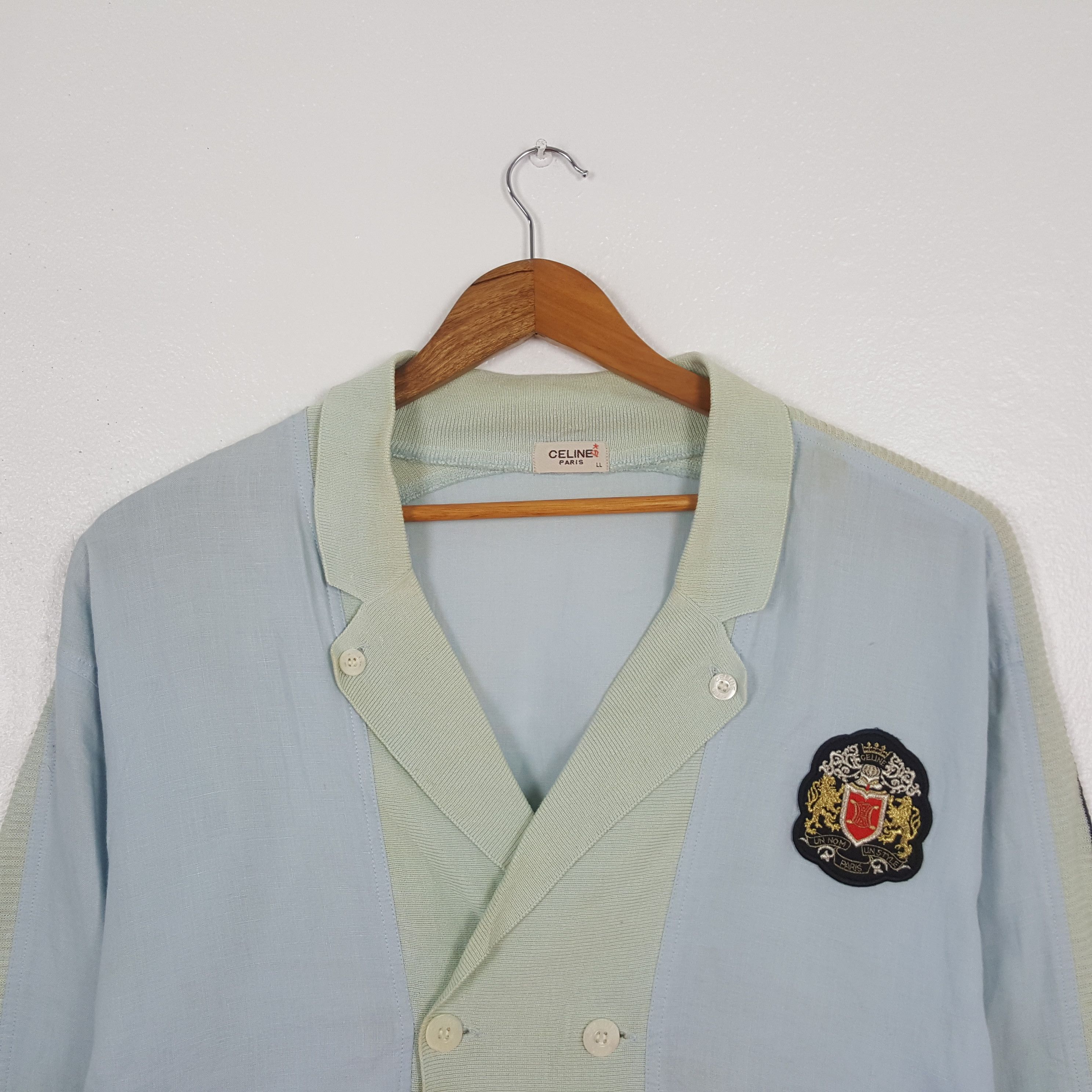 Celine Vintage Celine Paris Luxury Brand Jacket C313N23 Size US XL / EU 56 / 4 - 2 Thumbnail