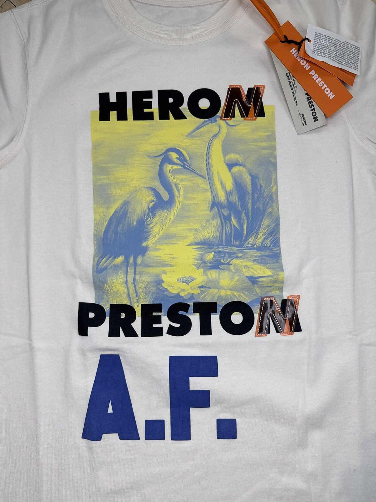 Heron Preston HERON PRESTON 3D GRAPHIC LOGO OVERSIZE TEE Size US XXS / EU 40 - 4 Thumbnail