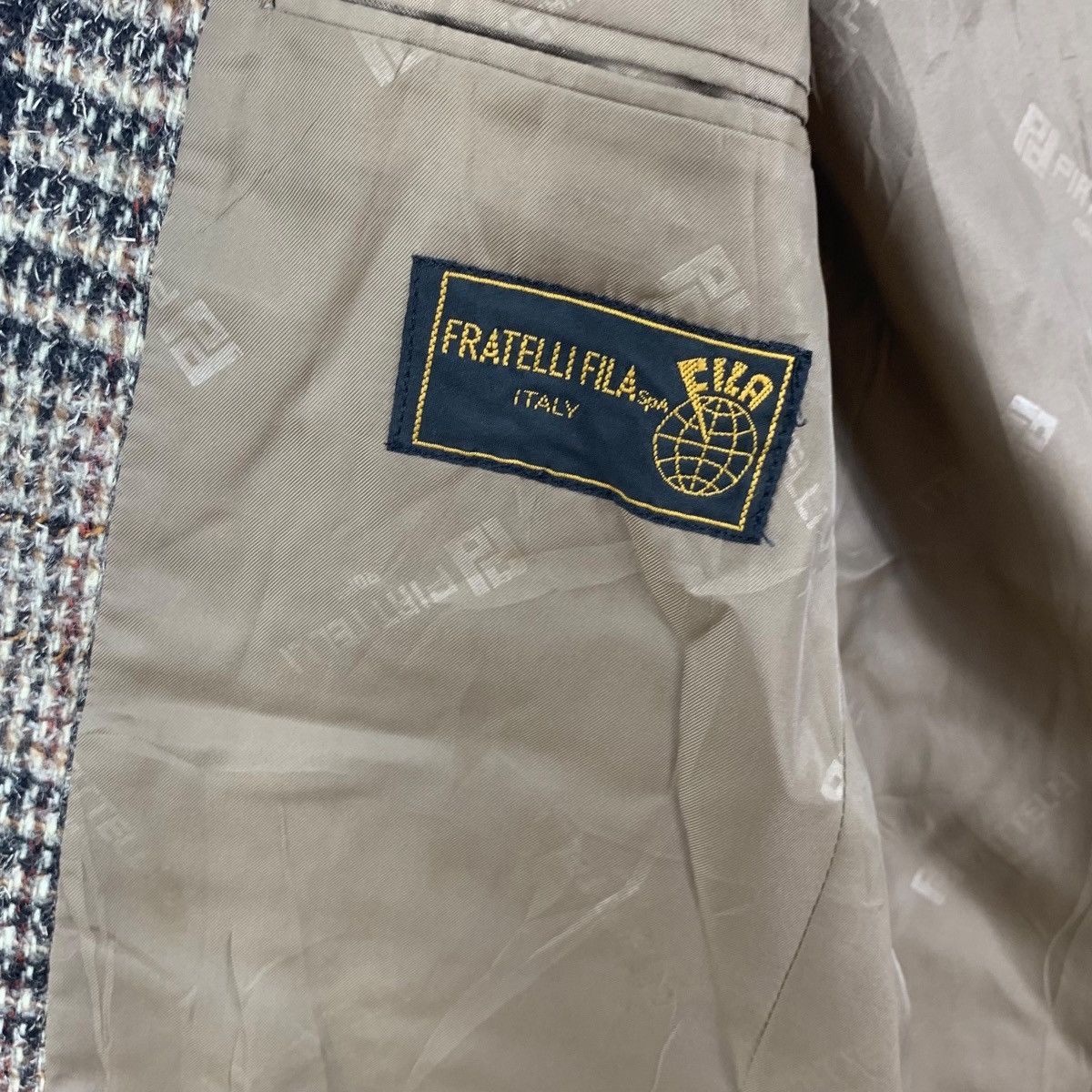 Bruno Piattelli Vintage BRUNO PIATTELLI x FRATELLI FILA Italy Roma Blazer Size S / US 4 / IT 40 - 9 Thumbnail