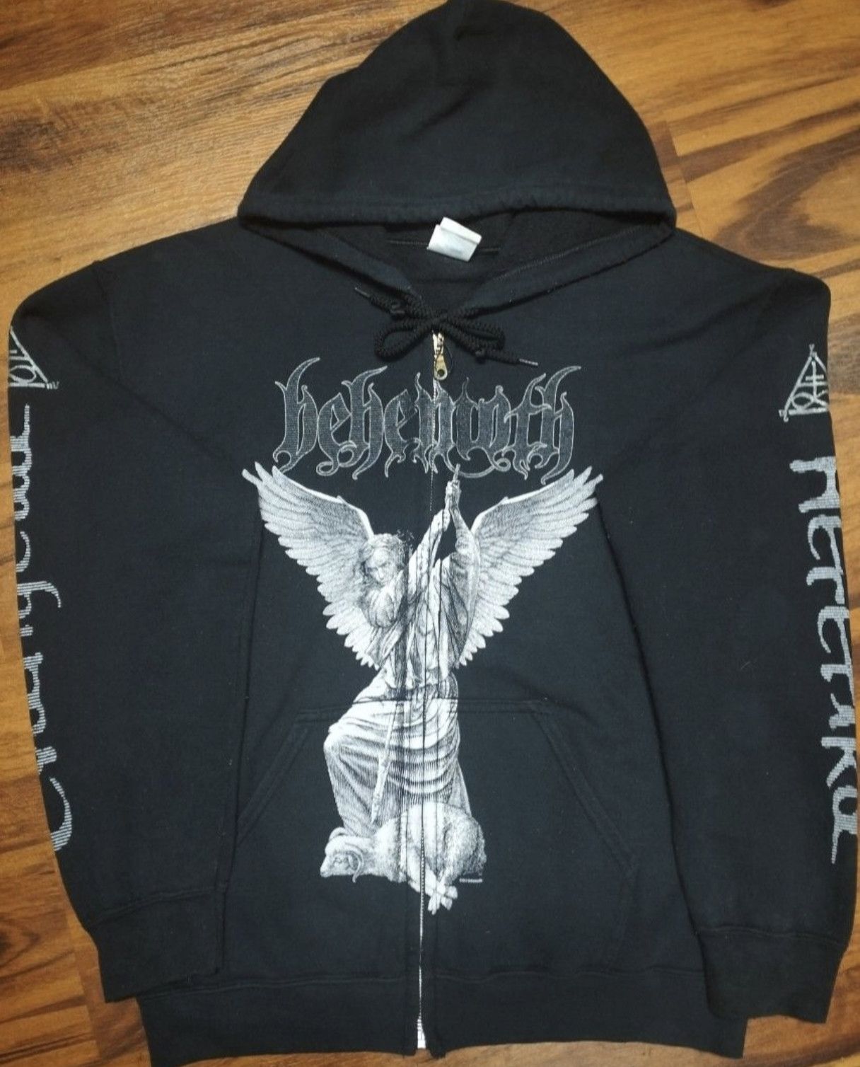 Band Tees VINTAGE BLACK METAL BAND BEHEMOTH Zip HOODIE! Size US M / EU 48-50 / 2 - 1 Thumbnail