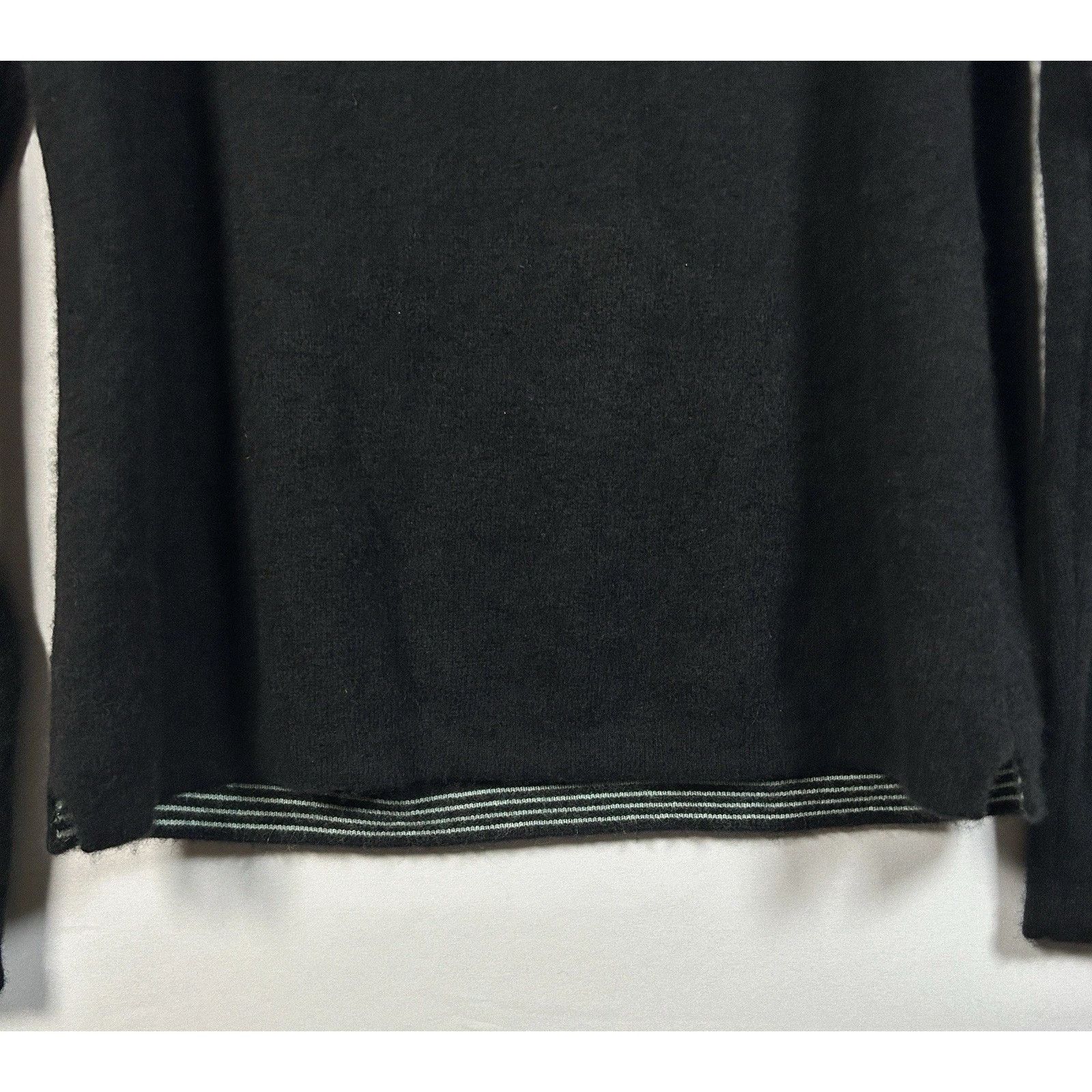 Raffi Raffi Cashmere Sweater Men’s Pullover 1/4 Zip Black Large Size US L / EU 52-54 / 3 - 4 Thumbnail
