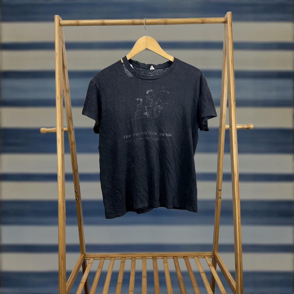 Hanes VTG 70s Princeton University Band T-Shirt Hanes L Men Blue Distressed Thrashed Worn Ivy League Grunge 70s Mens Shirt Size US L / EU 52-54 / 3 - 1 Thumbnail