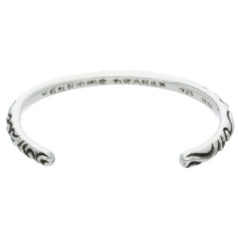 Chrome Hearts Chrome Hearts Silver Bangle Scroll Bracelet Size ONE SIZE - 2 Thumbnail