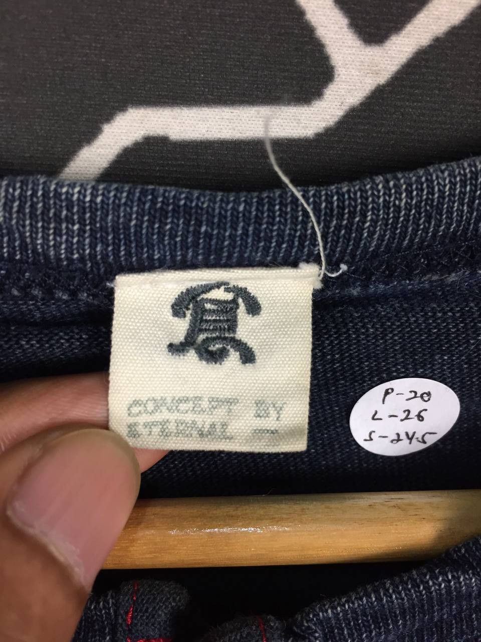 Japanese Brand Concept by Eternal Floral Patchwork Sashiko-Style Henley Tee Size US M / EU 48-50 / 2 - 9 Thumbnail