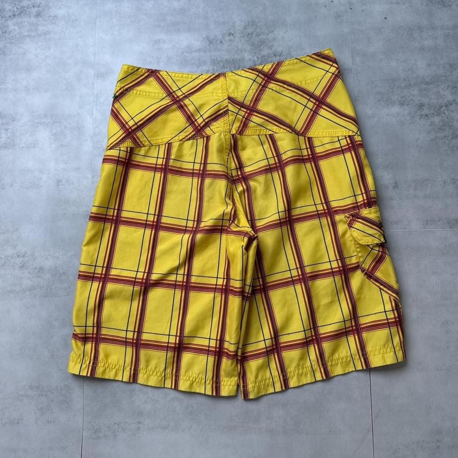Hurley Y2K Hurley 00s Yellow Board Surf Shorts Size US 32 / EU 48 - 2 Thumbnail