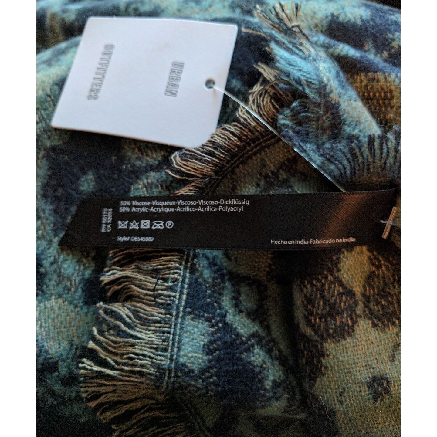 Urban Outfitters Urban Outfitters Scarf Womens Multicolor Size ONE SIZE - 3 Thumbnail