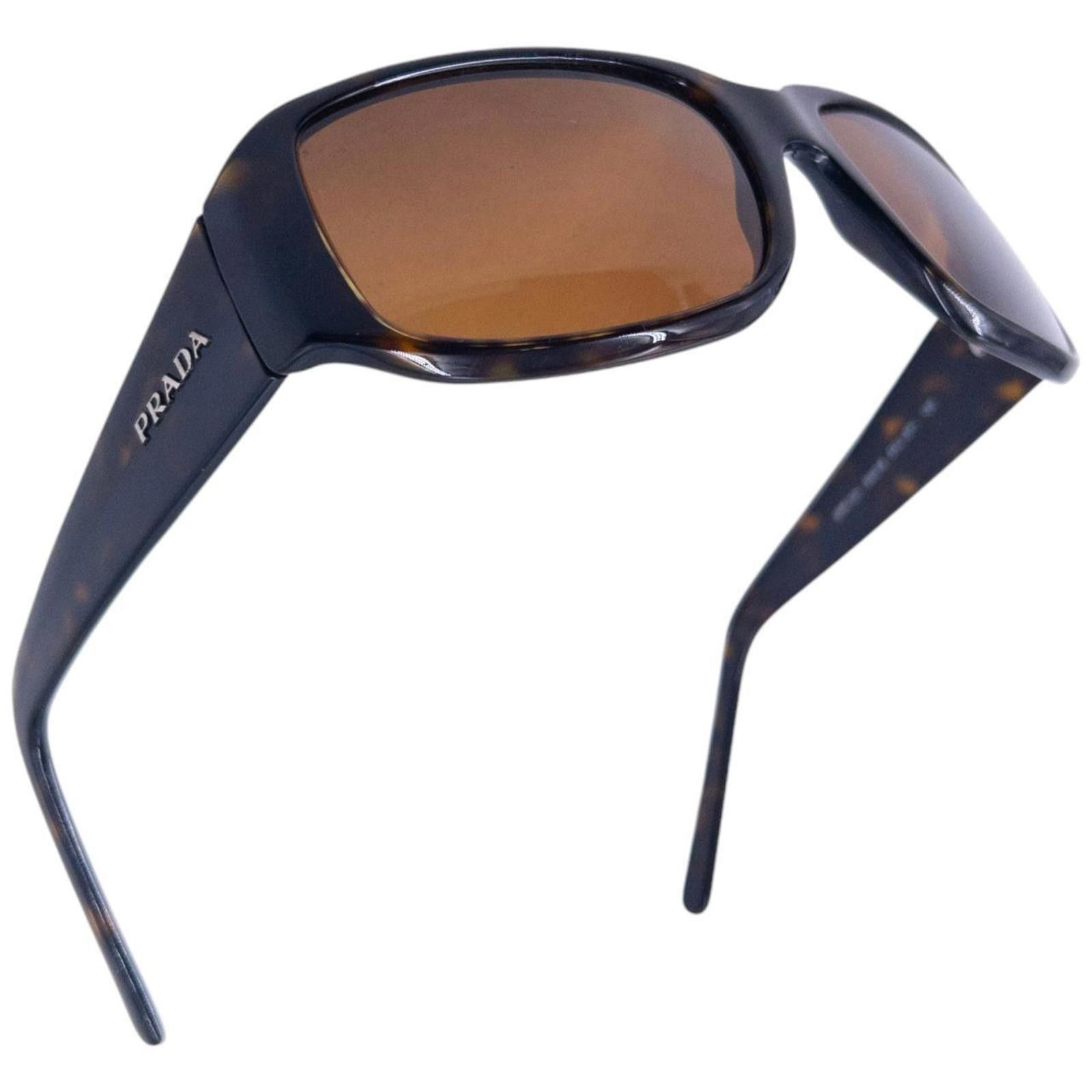 Prada Vintage Prada Tortoise Shell Sunglasses Size ONE SIZE - 5 Thumbnail