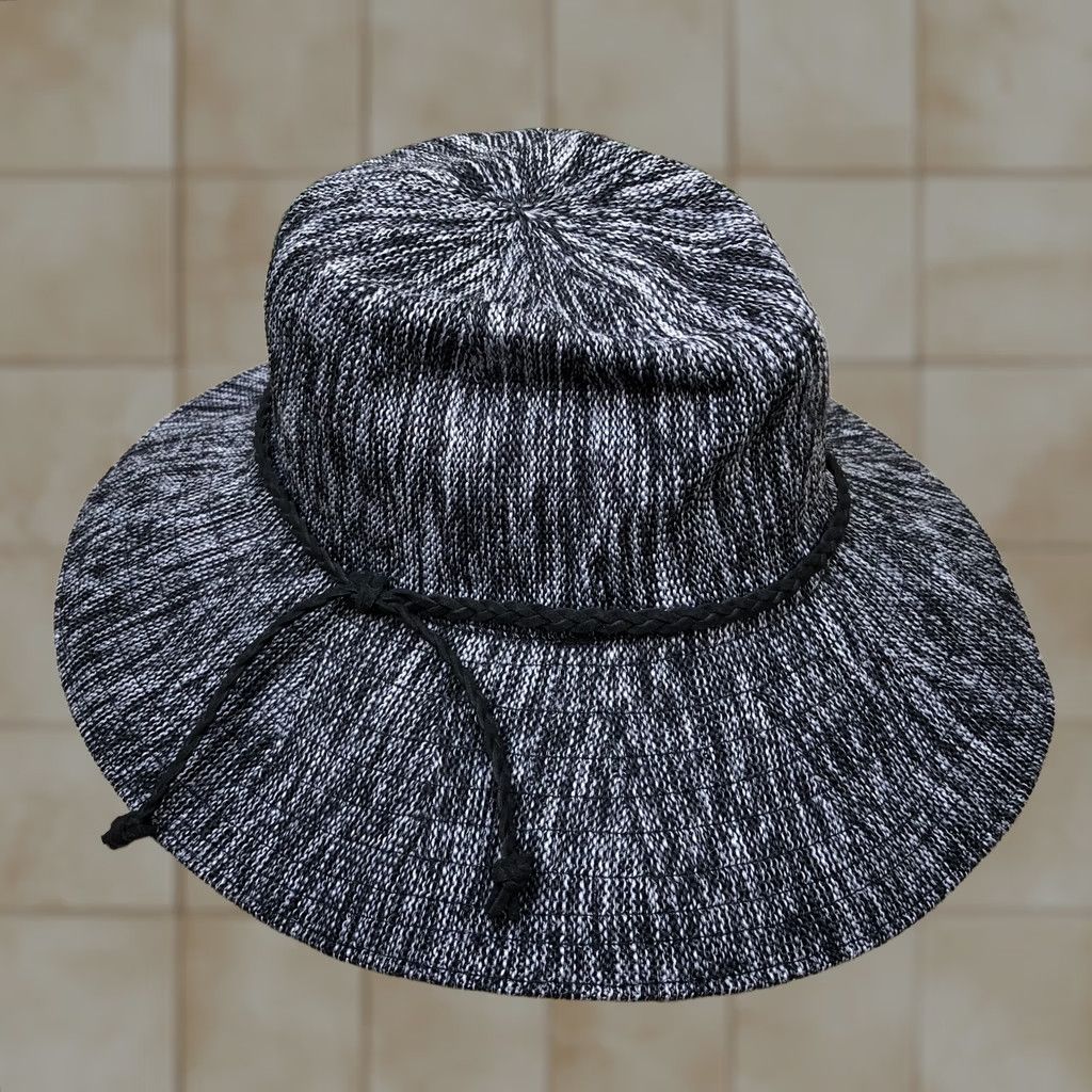 Nordstrom Nordstrom Packable Hat Women's Grey One Size Wide Brim Cap Size ONE SIZE - 1 Thumbnail