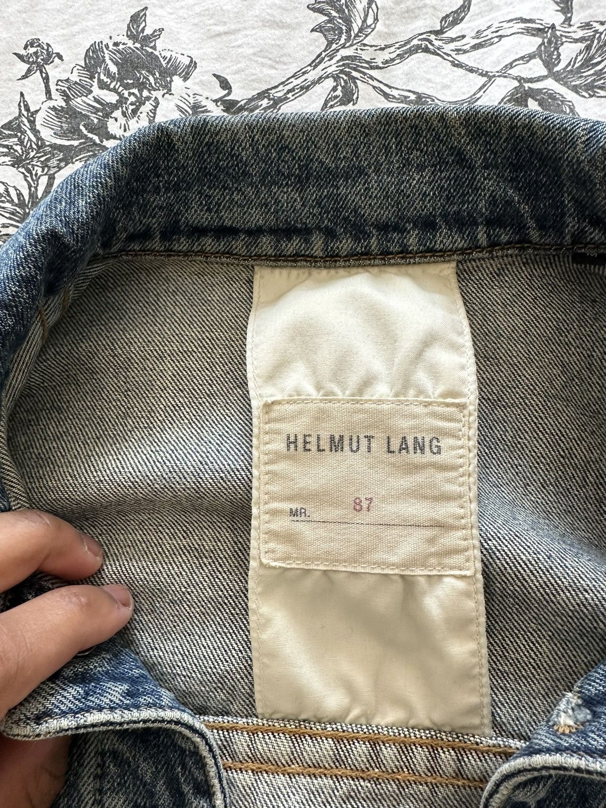 Helmut Lang Helmut Lang Denim Jacket Size US S / EU 44-46 / 1 - 2 Thumbnail