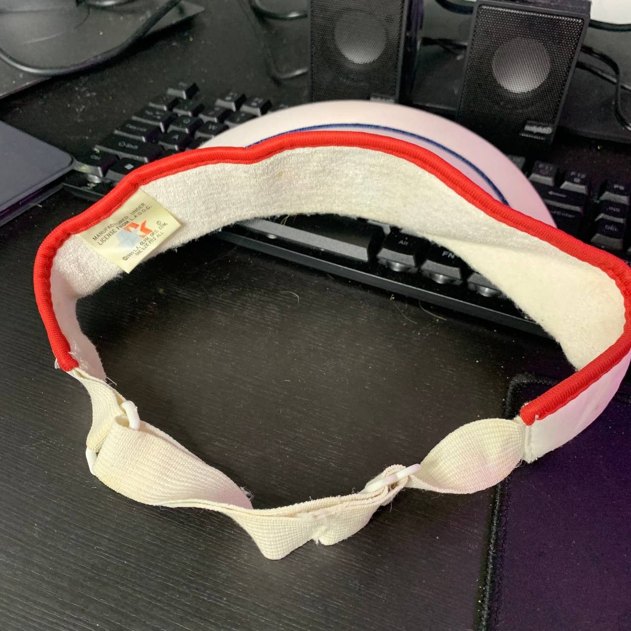 USA Olympics × Vintage RARE VISOR VINTAGE OLYMPICS Size ONE SIZE - 4 Thumbnail